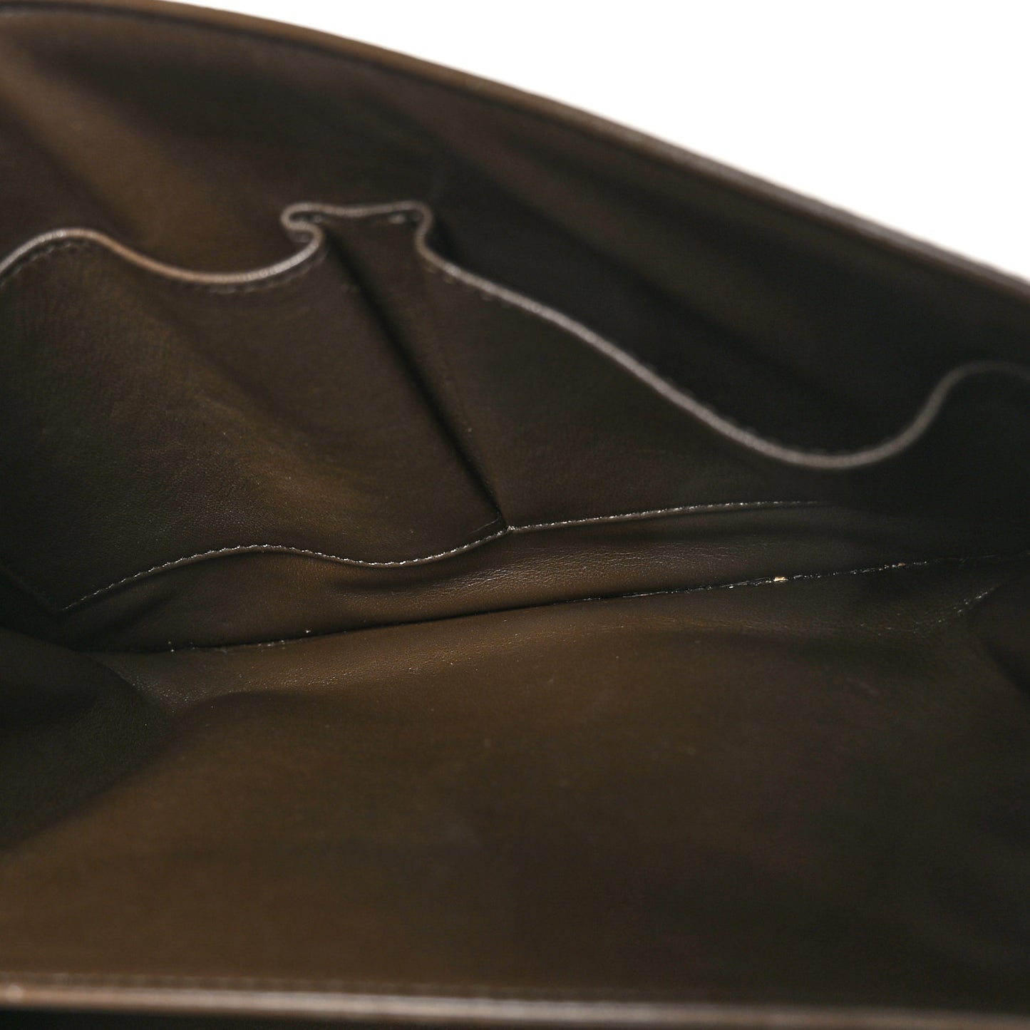 Liege Calfskin Medium Classic Box Flap Bag Taupe
