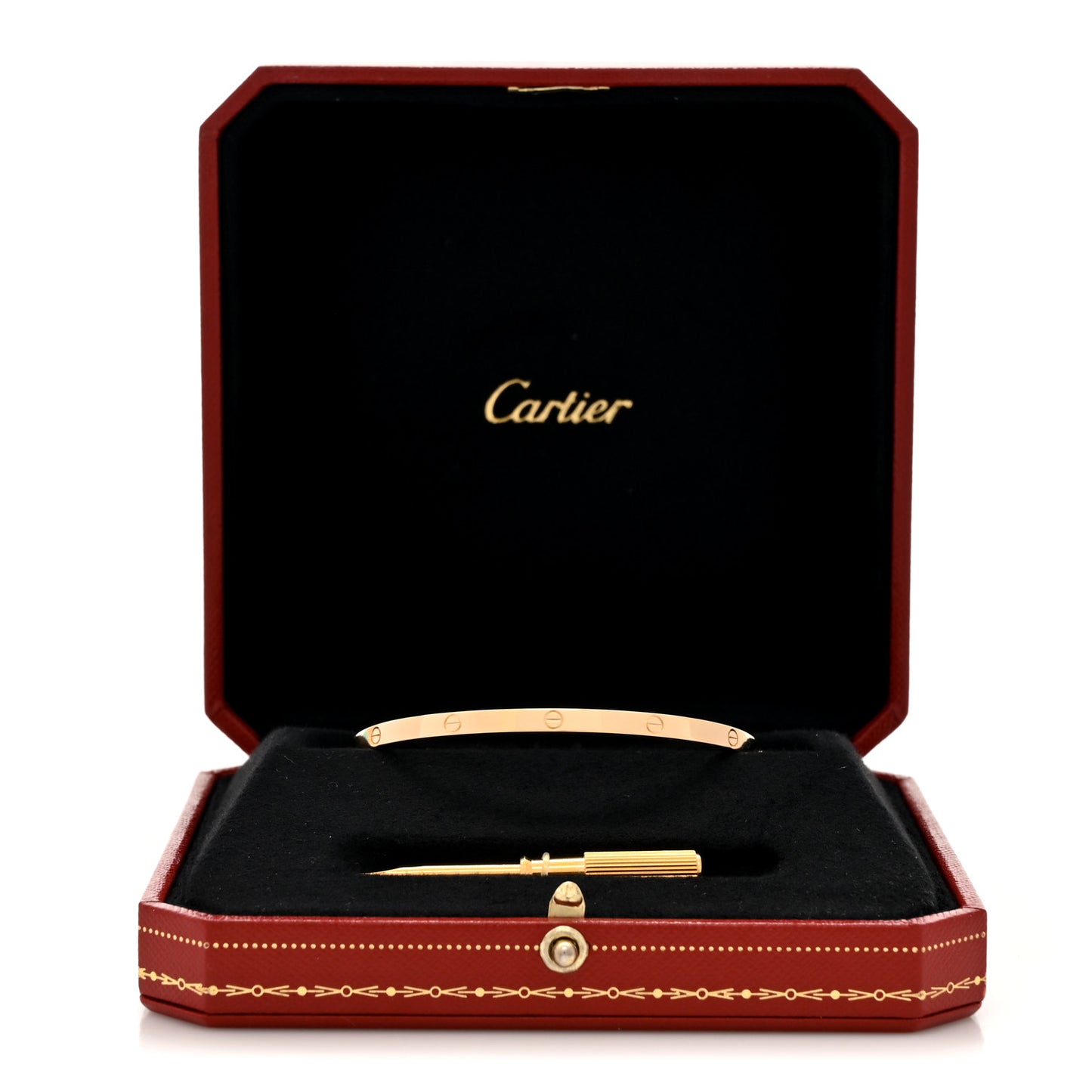 18K Yellow Gold Small LOVE Bracelet 18
