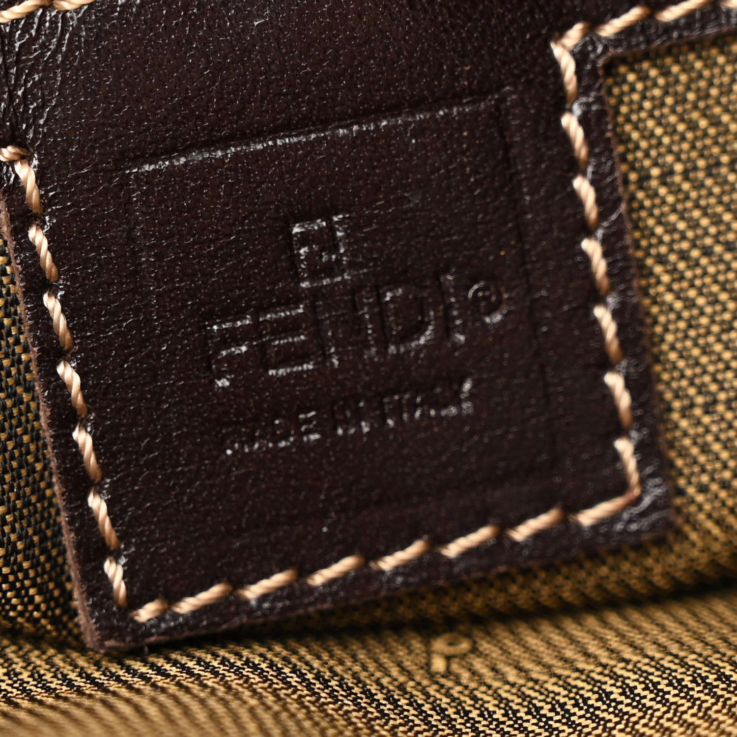 Fendi Zucca Shoulder Bag Tobacco 6 of 13