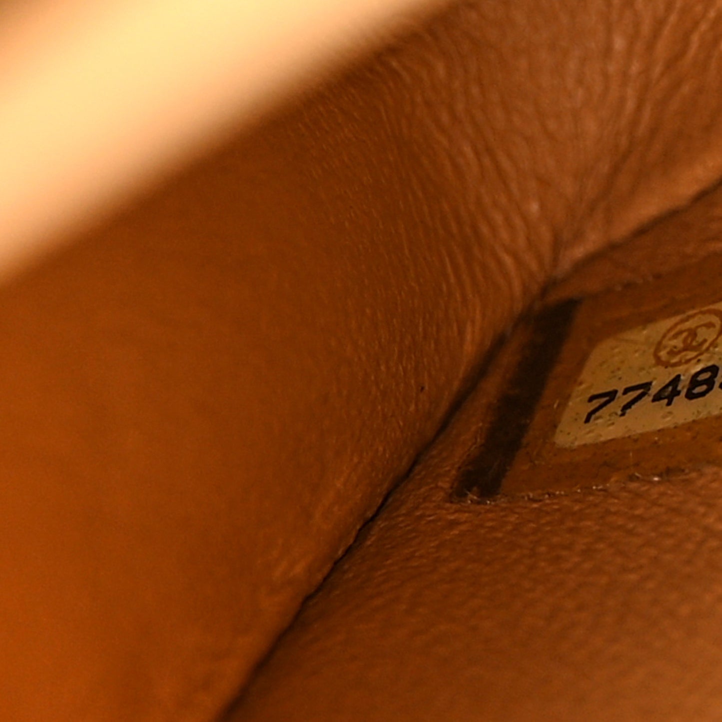 Lambskin Quilted Medium Double Flap Beige