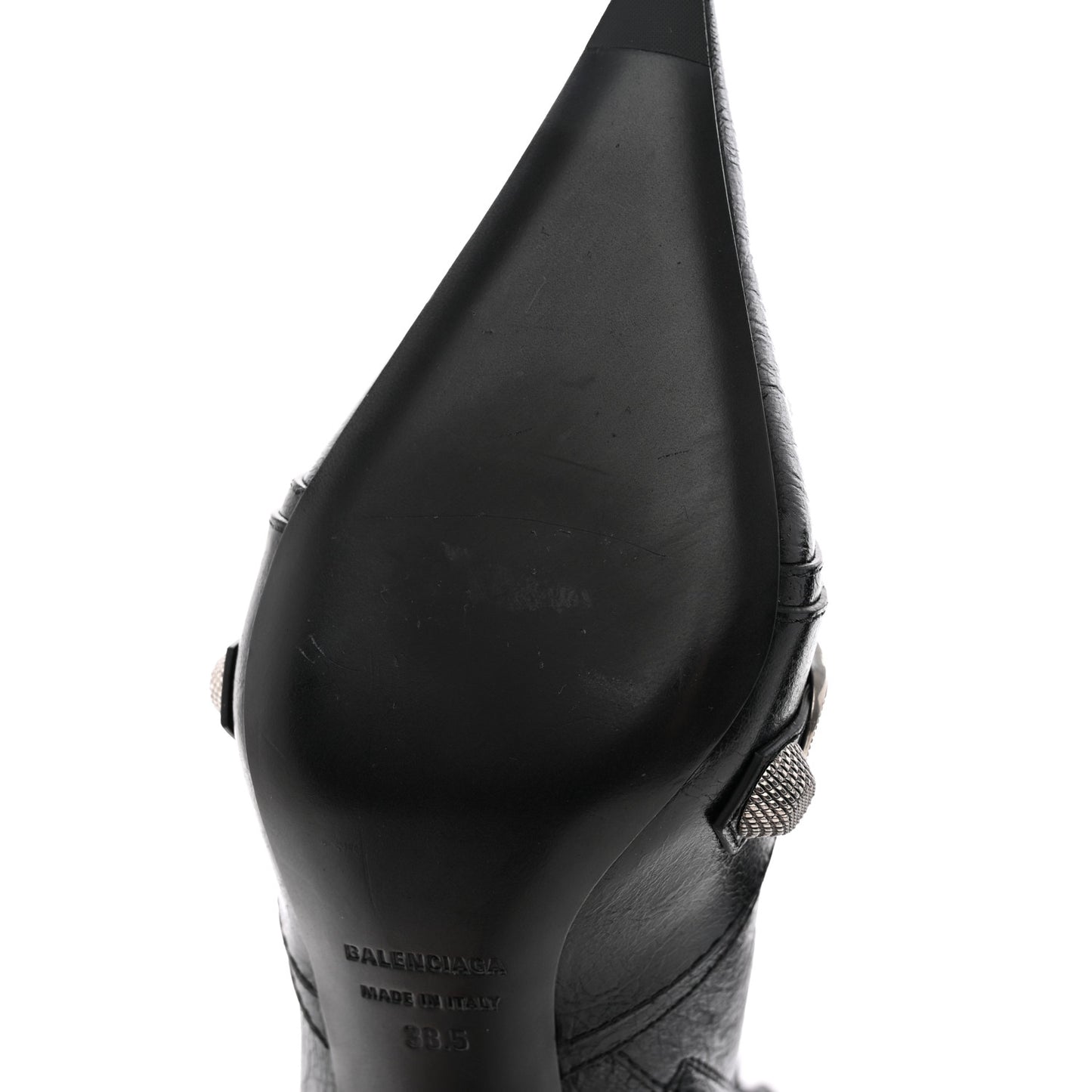 Agneau Arena Cagole 70mm Ankle Boots 38.5 Black