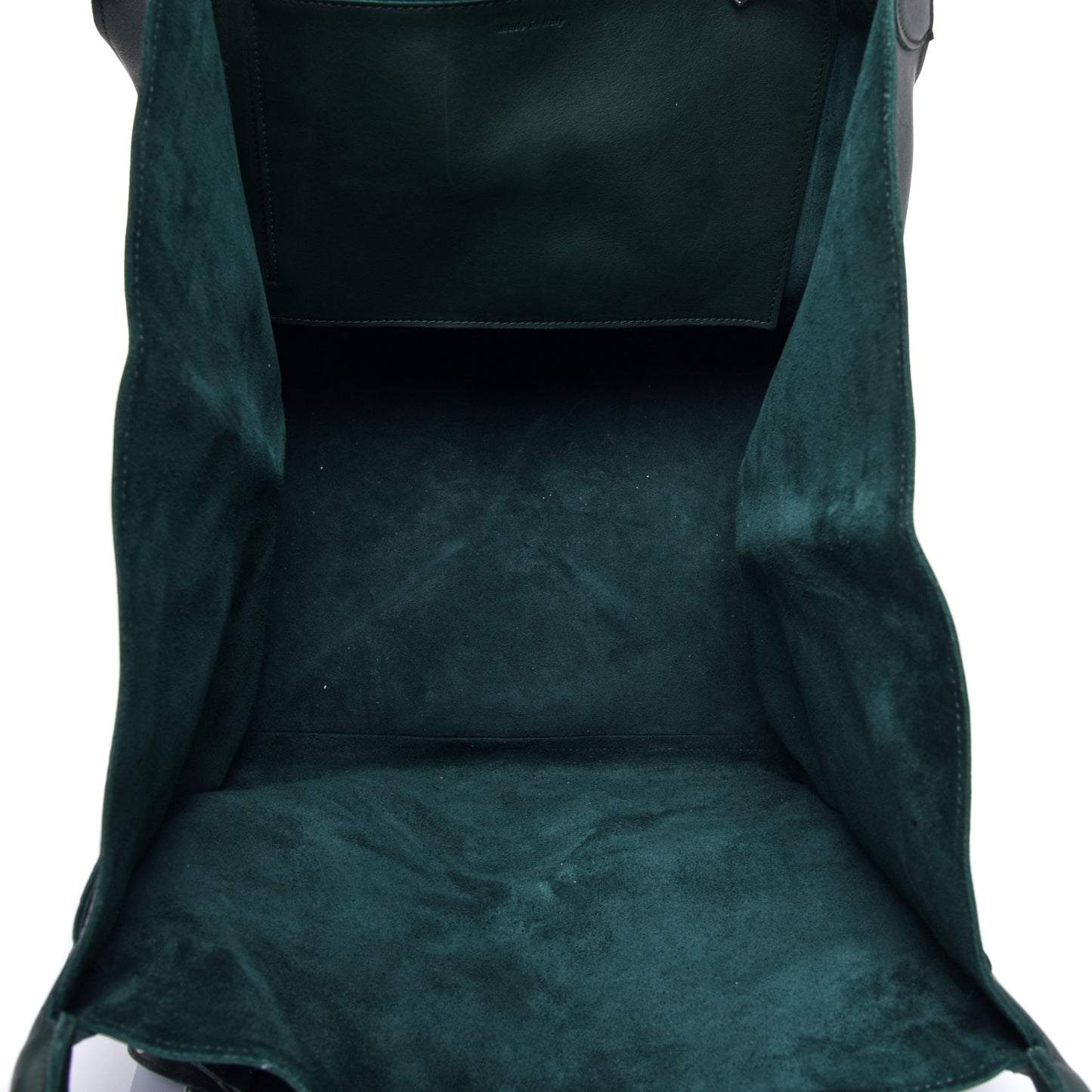 Smooth Calfskin Medium Big Bag Dark Green