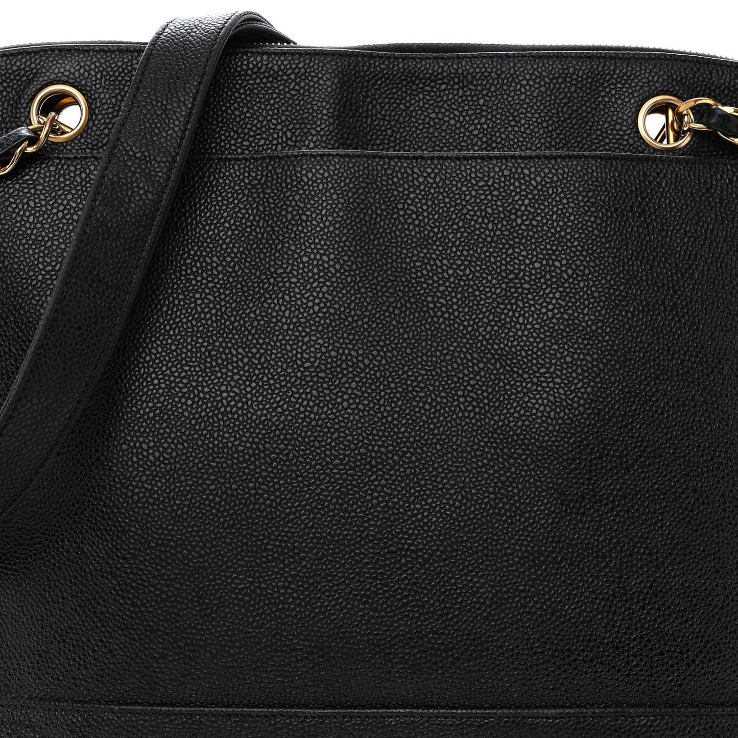 Caviar CC Shoulder Bag Black
