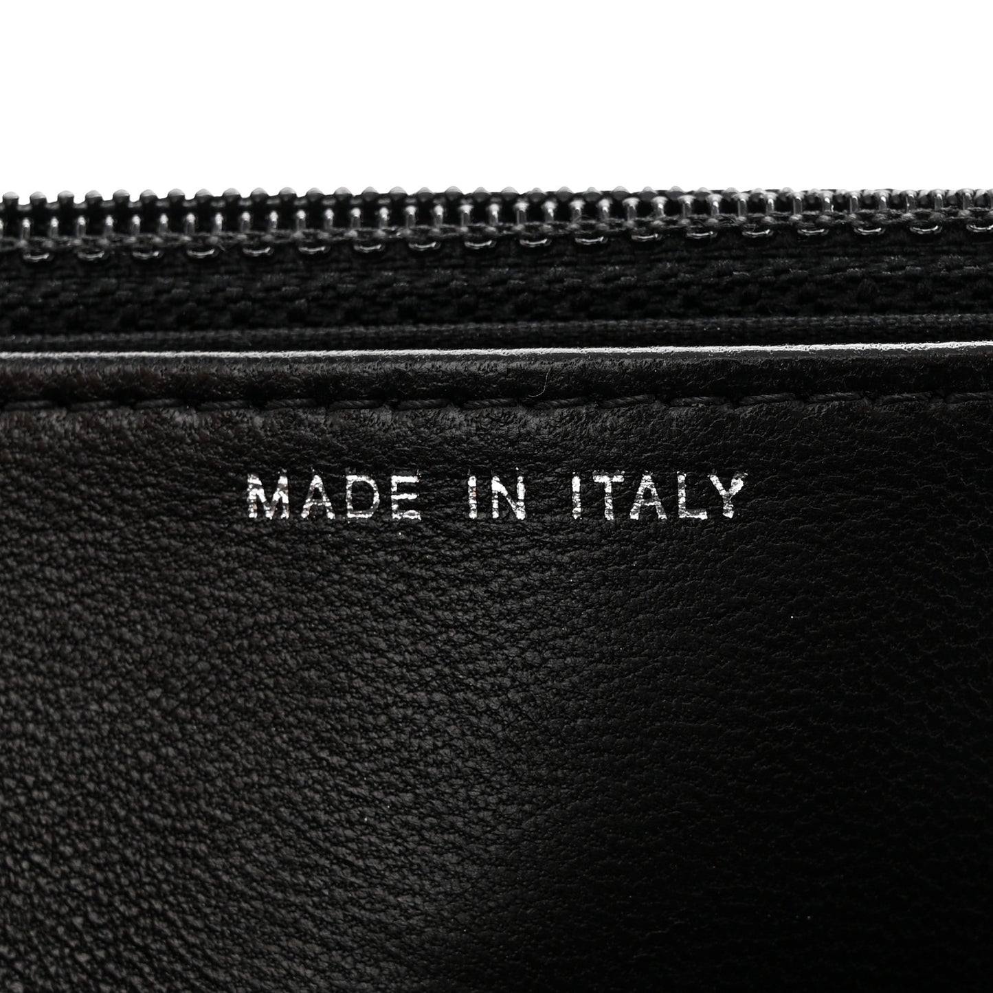 Lambskin Quilted Boy Wallet On Chain WOC Black