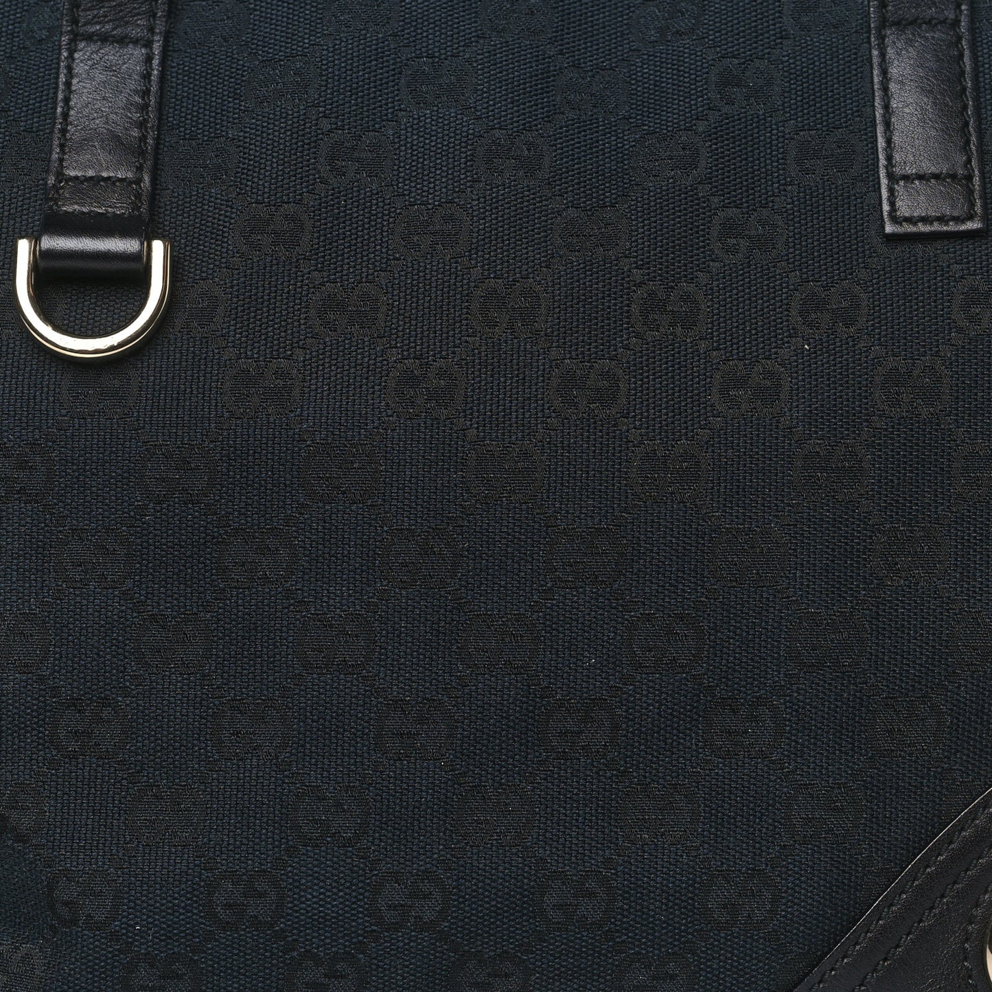 Monogram Medium New Britt Tote Black