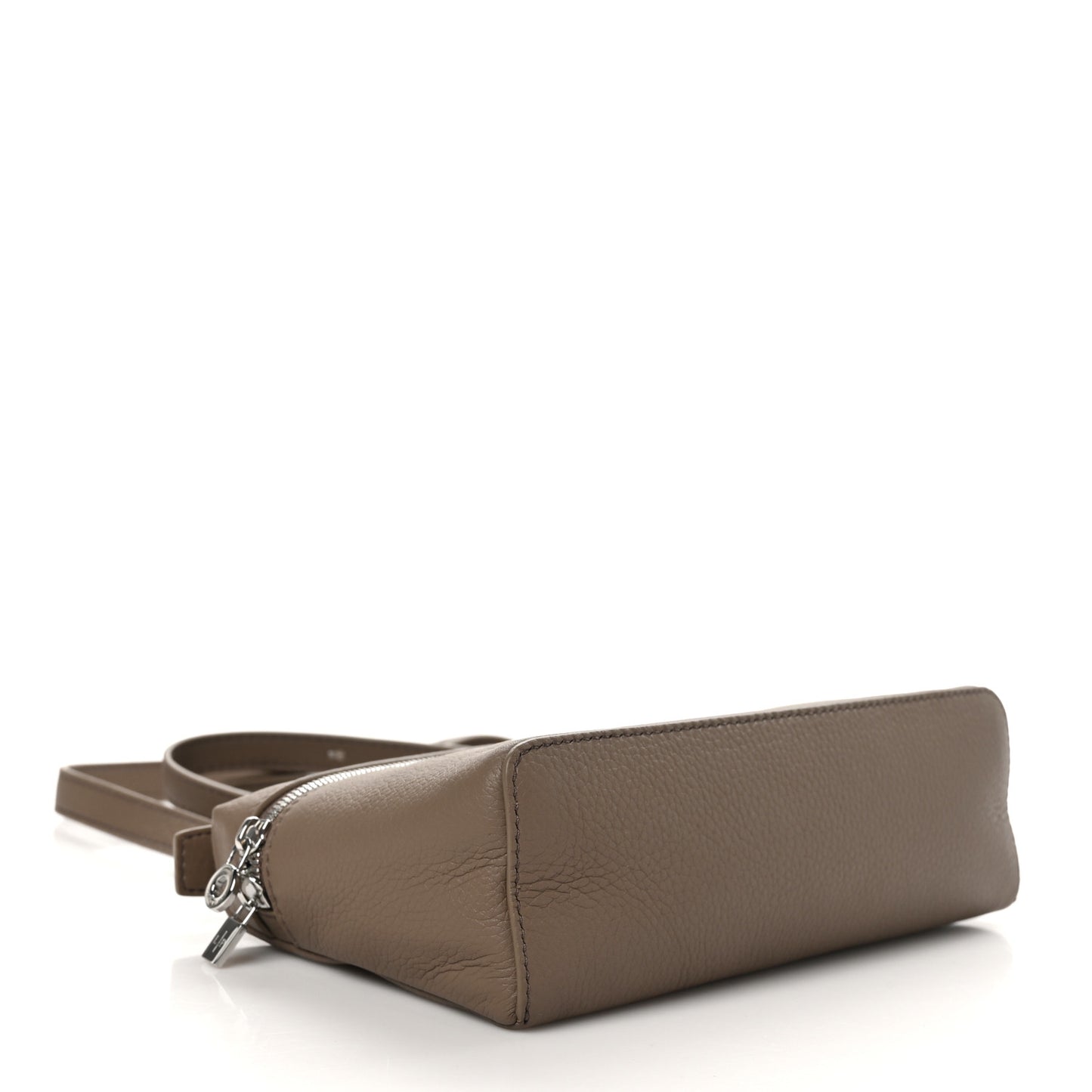 Grained Calfskin L19 Extra Pocket Pouch Warm Mastic