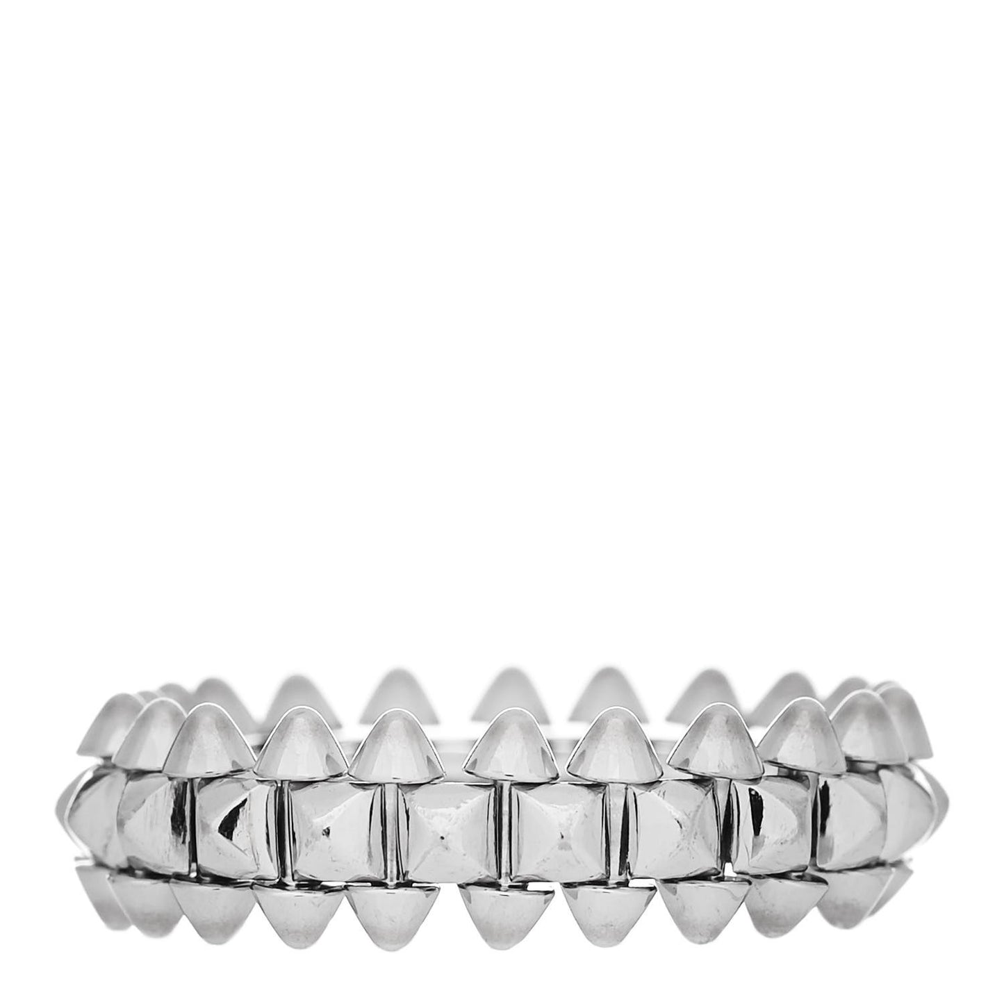 18K White Gold SM Clash De Cartier Ring 52 6