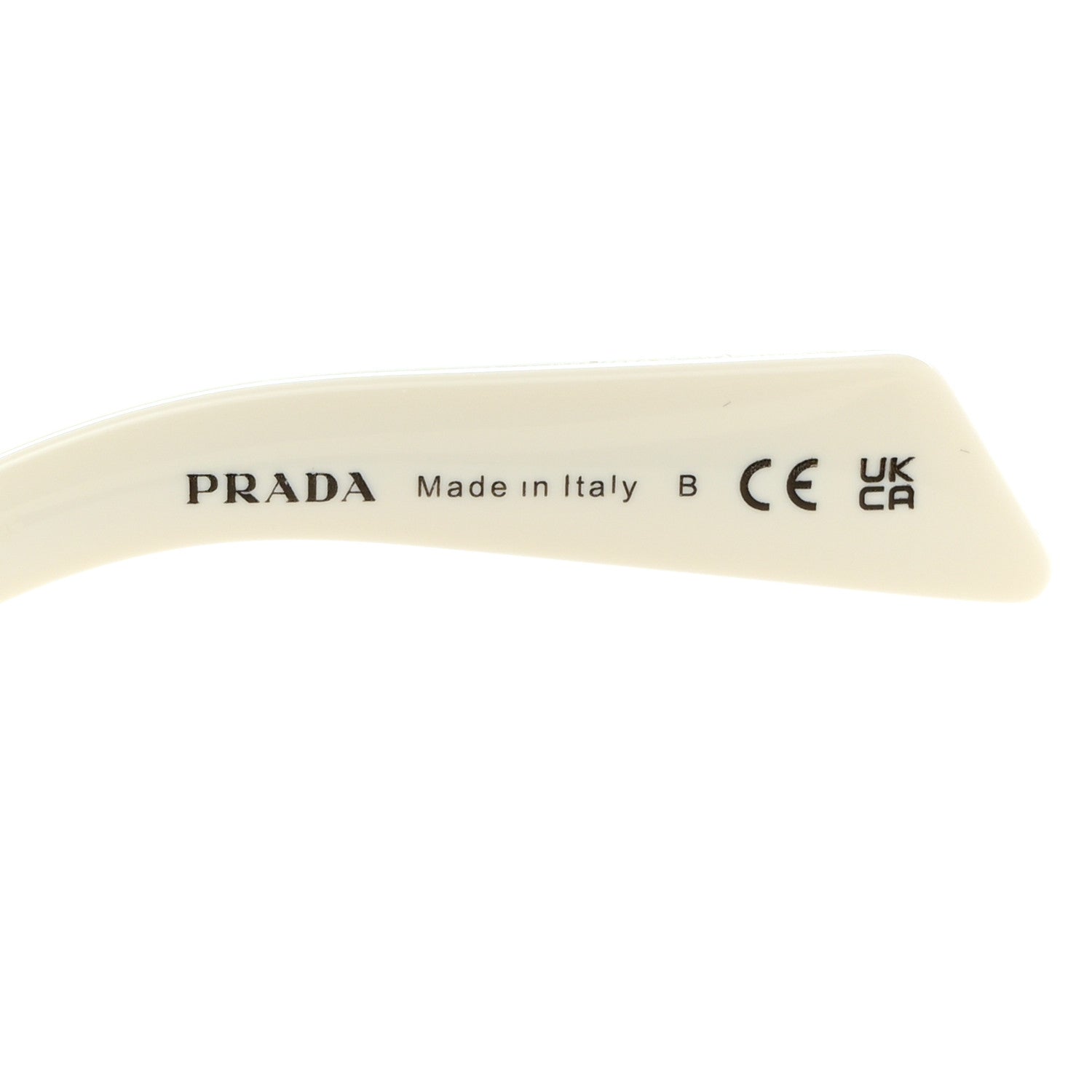 Prada Acetate Sunglasses SPR 28Z White 6 of 7