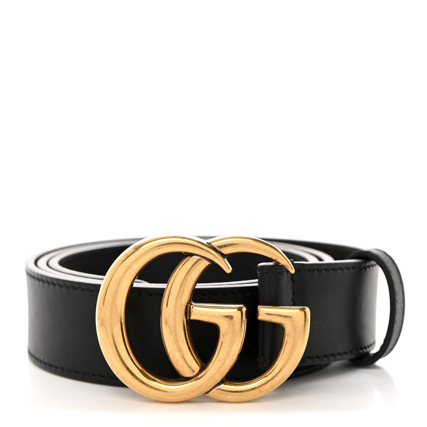 Calfskin Double G 30mm Belt 75 30 Black
