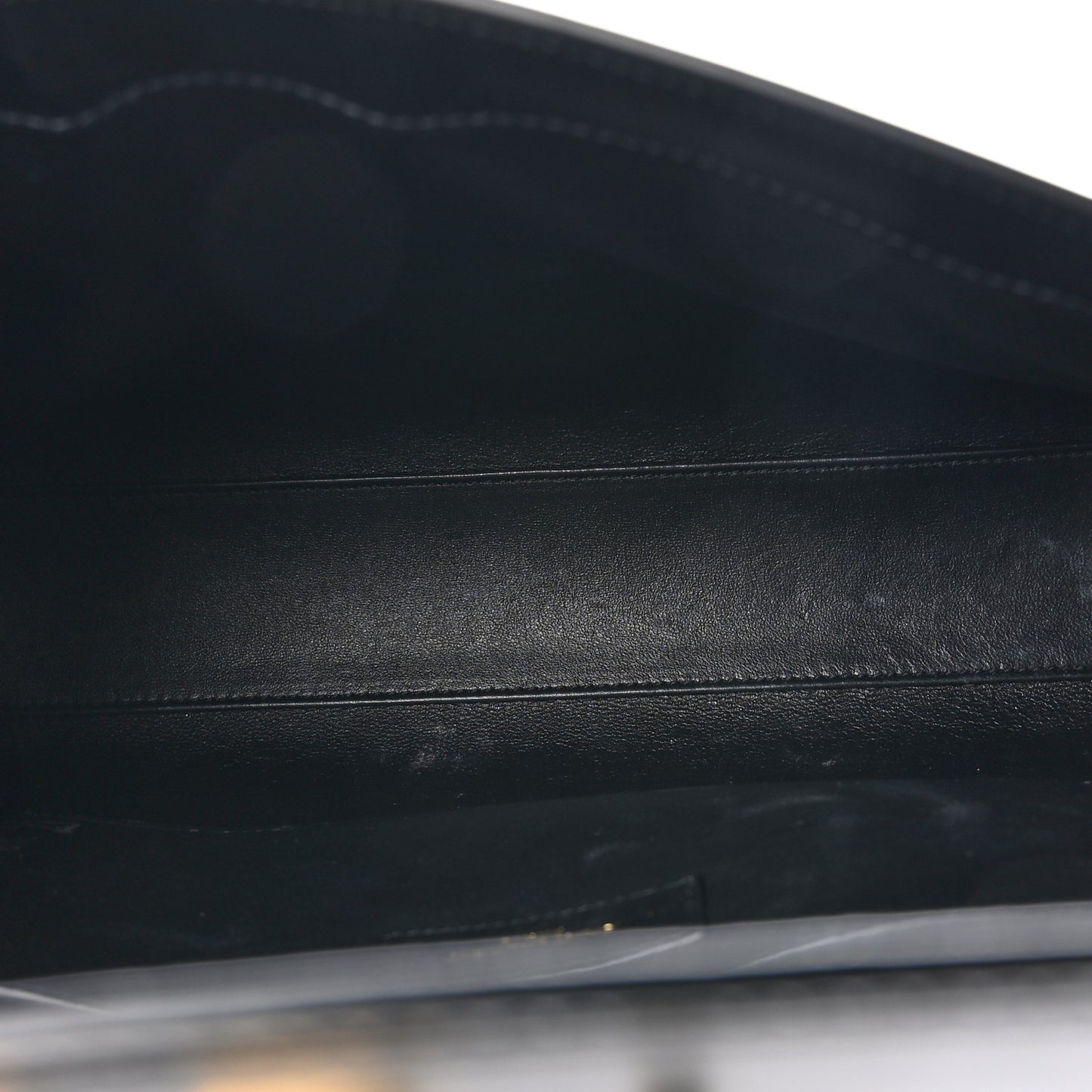 Smooth Calfskin Manhattan Shoulder Bag Black
