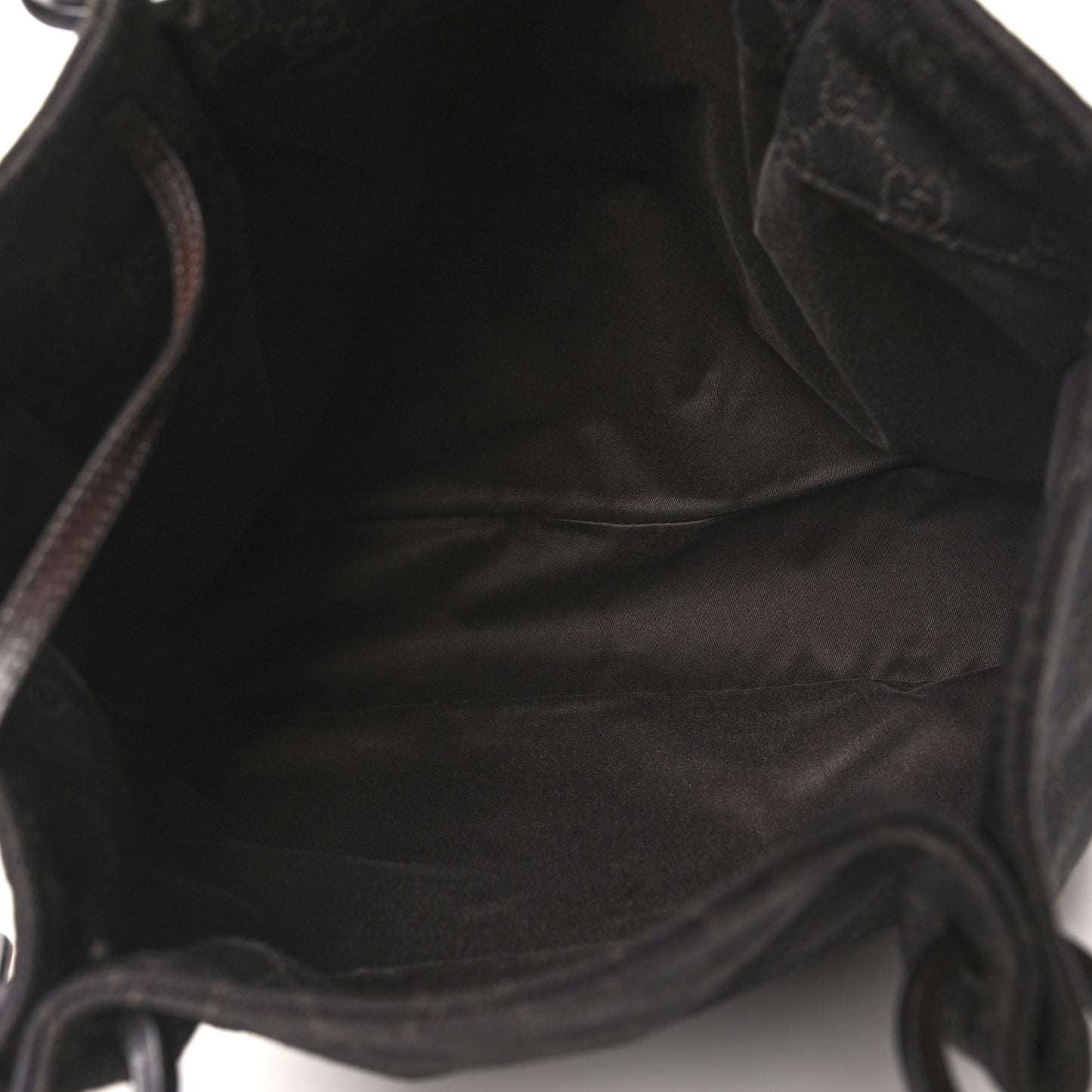 Denim Monogram Calfskin Tote Dark Brown