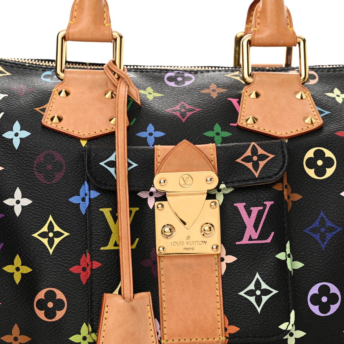 Monogram Multicolor Speedy 30 Black