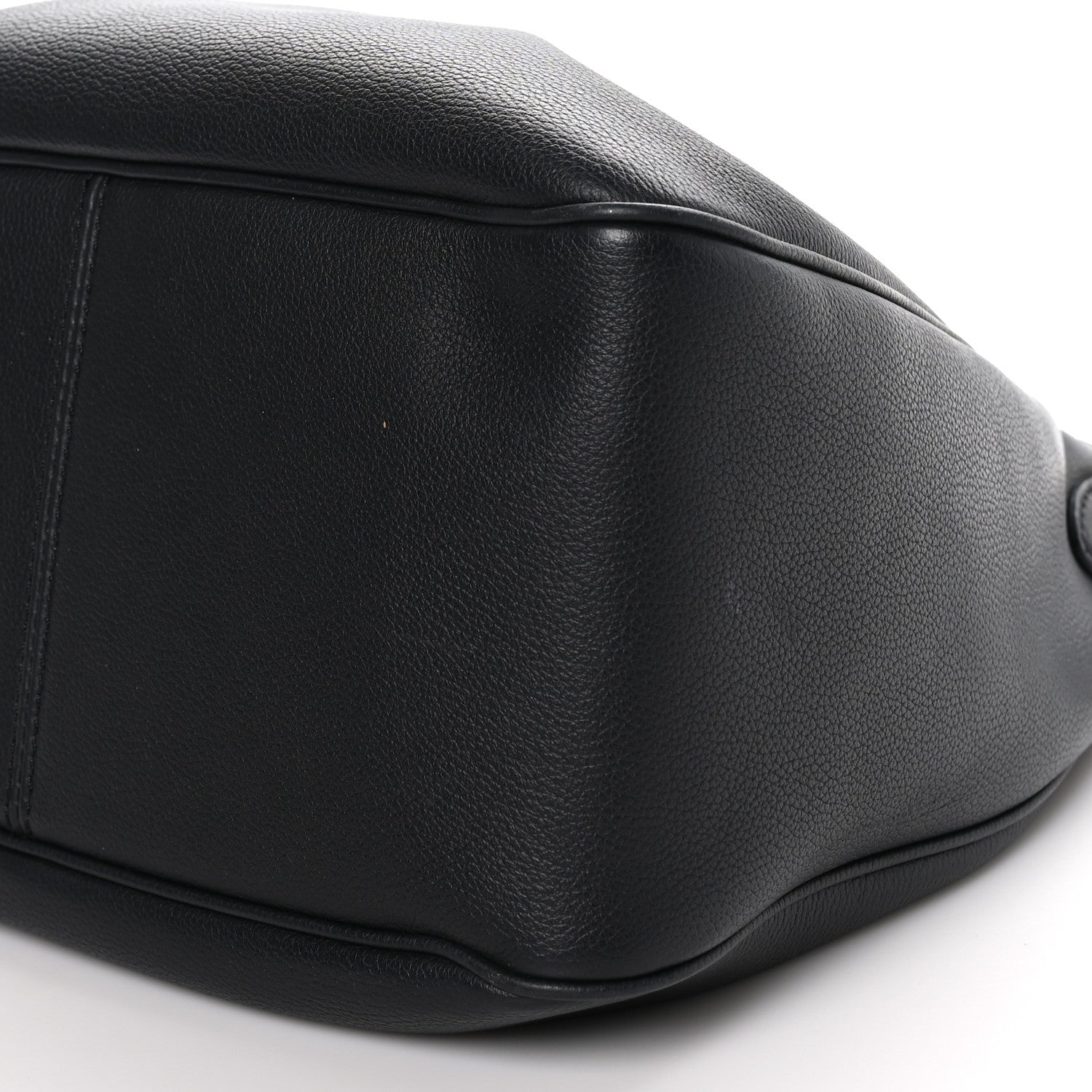 Versace Grained Calfskin La Medusa Bucket Bag Black 8 of 8