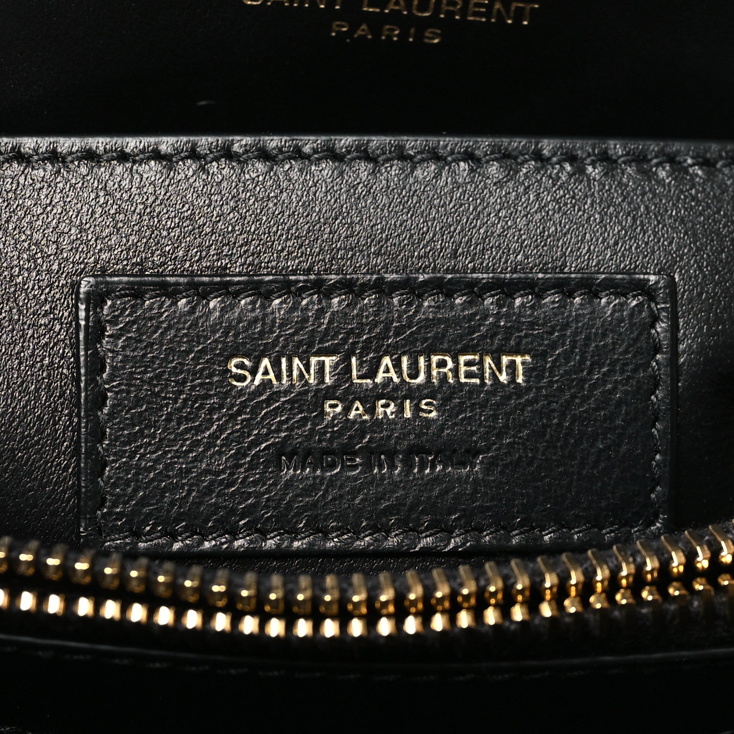 Saint Laurent Calfskin Y Quilted Monogram Small Loulou Chain Satchel Black 6 of 11