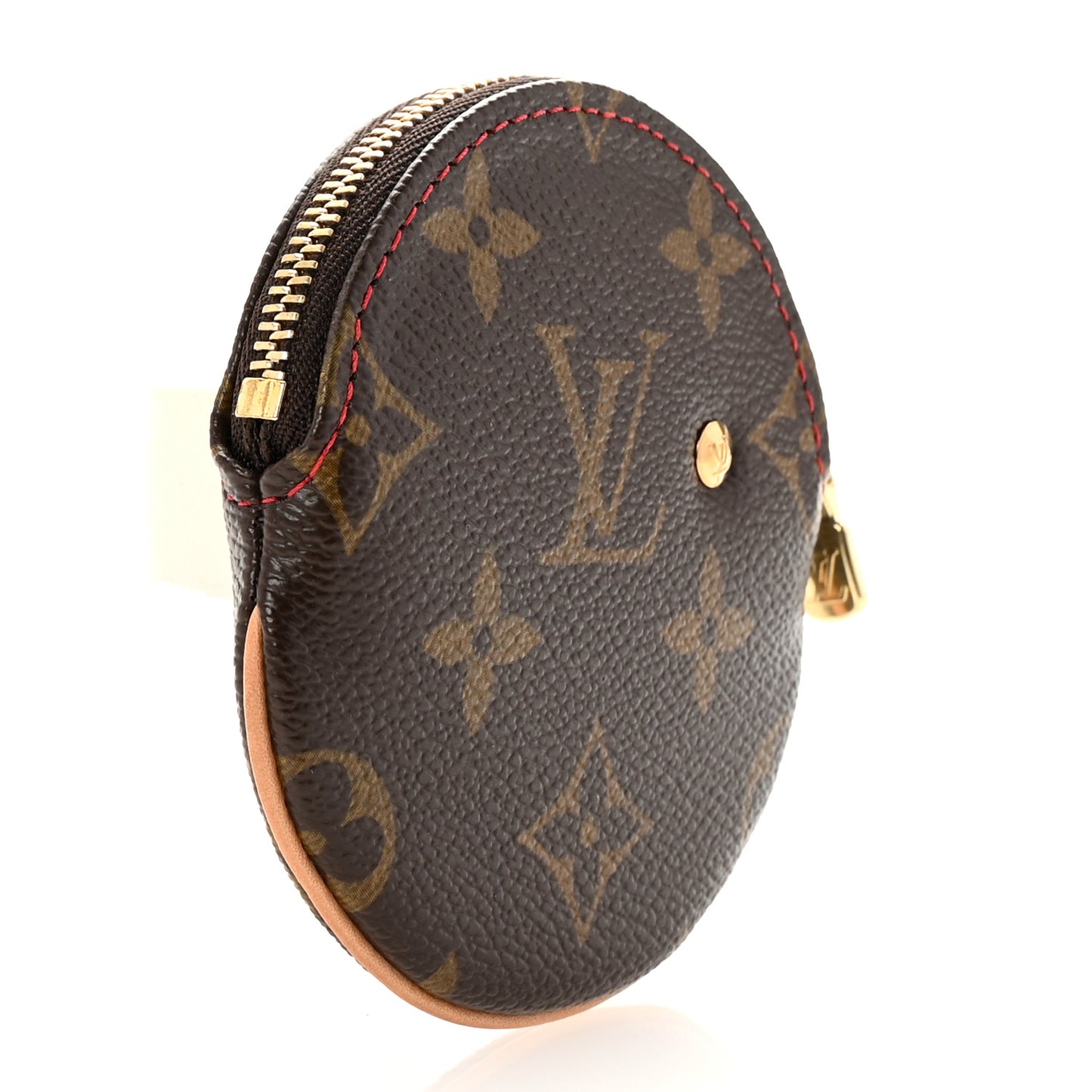 Monogram Cerises Round Coin Purse