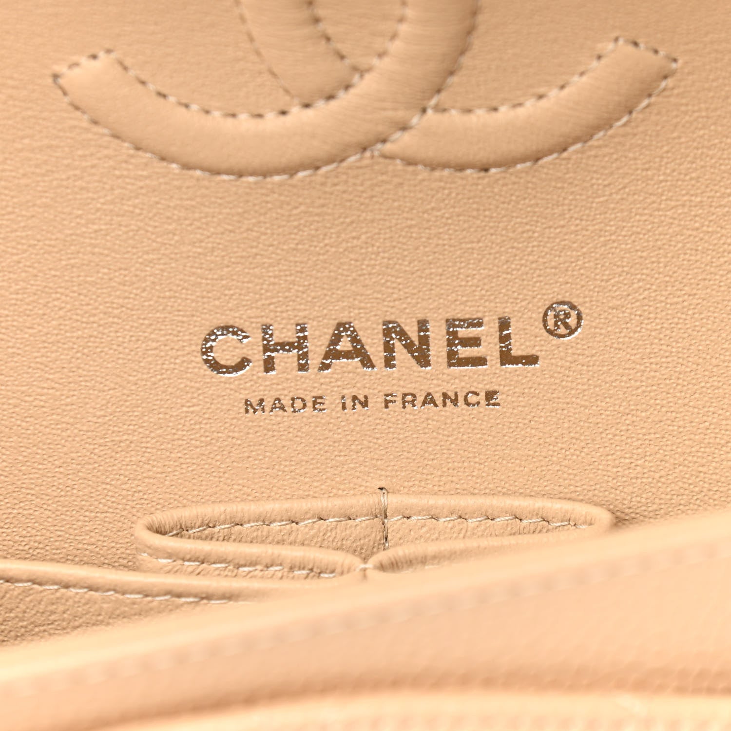Chanel Caviar Quilted Small Double Flap Beige 6 of 11