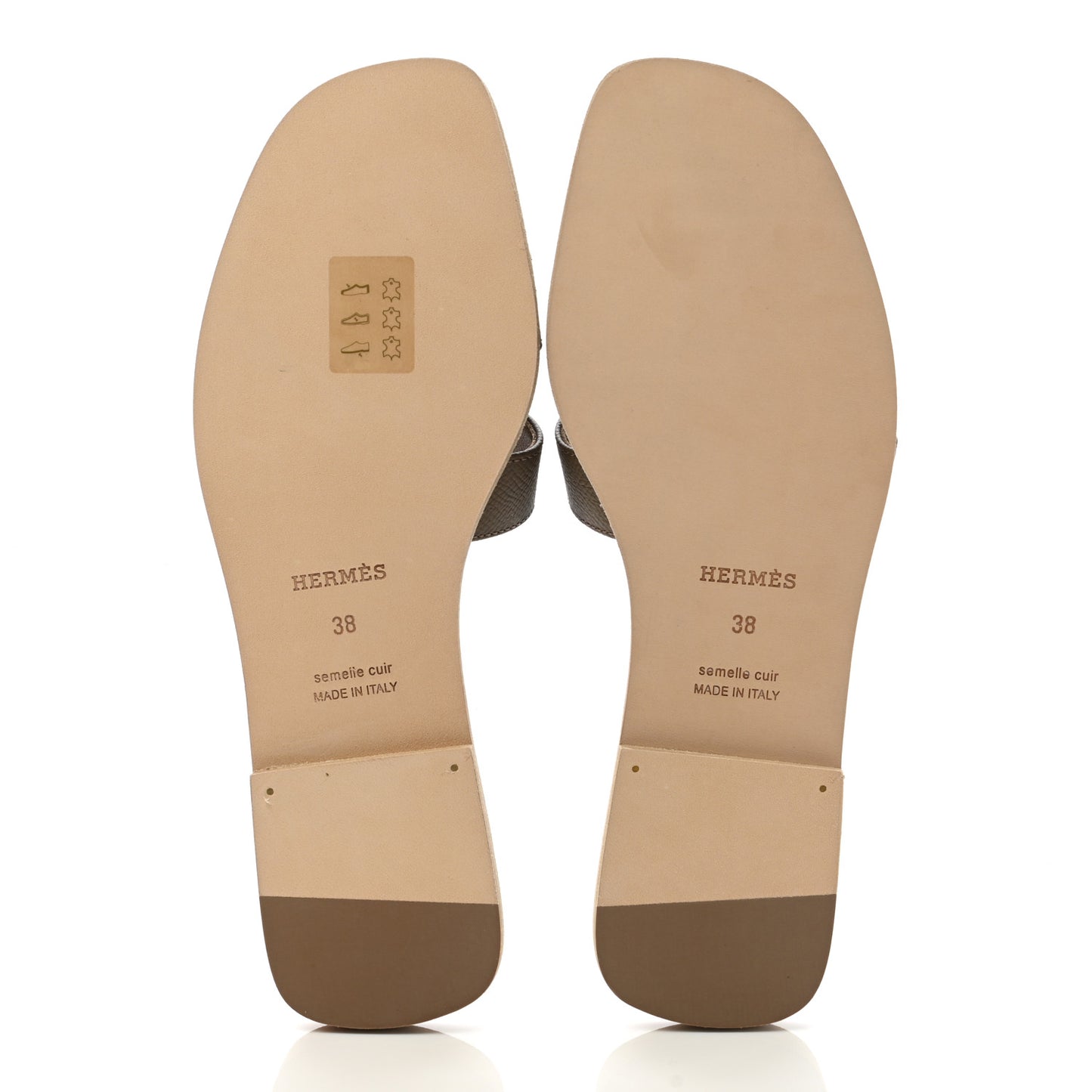 Epsom Oran Sandals 38 Etoupe