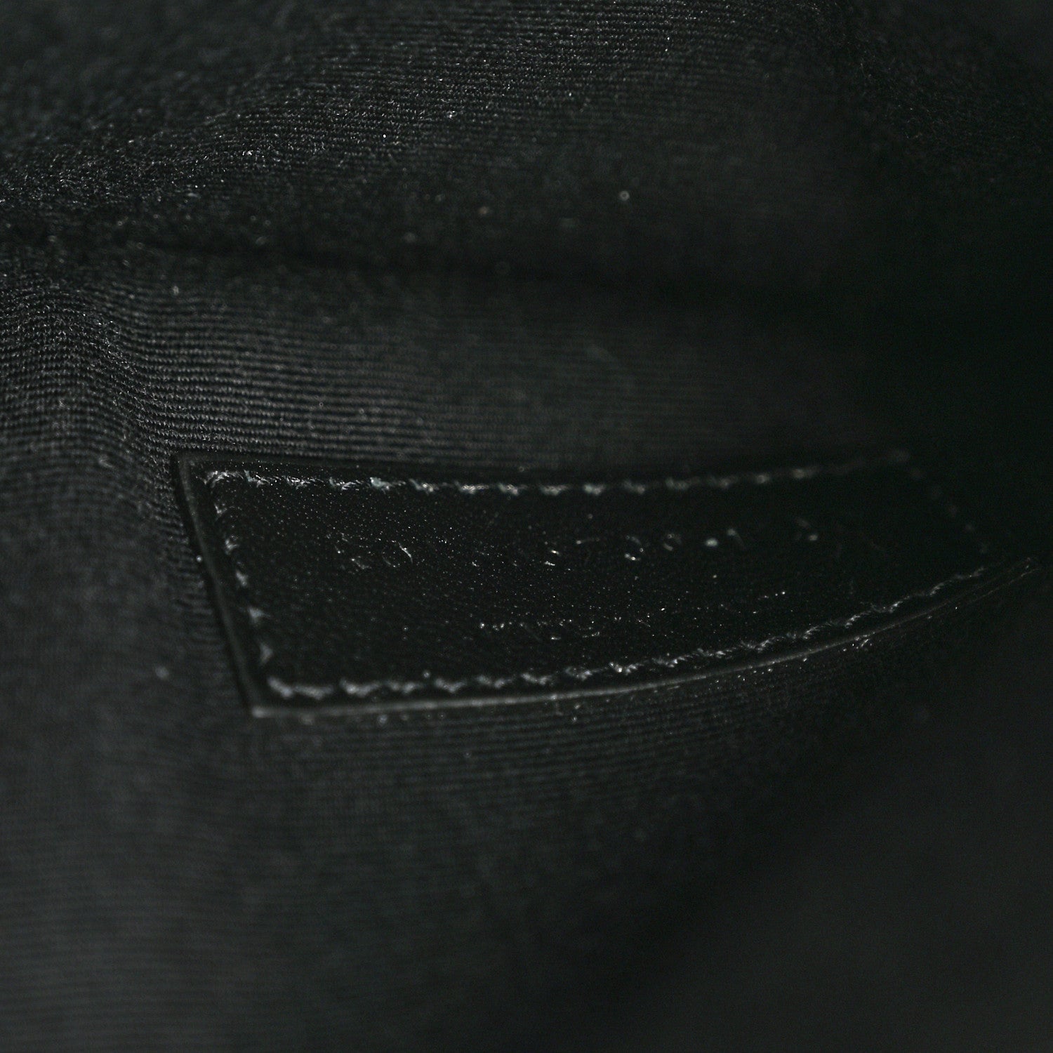 Saint Laurent Grain De Poudre Uptown Pouch Black 7 of 13