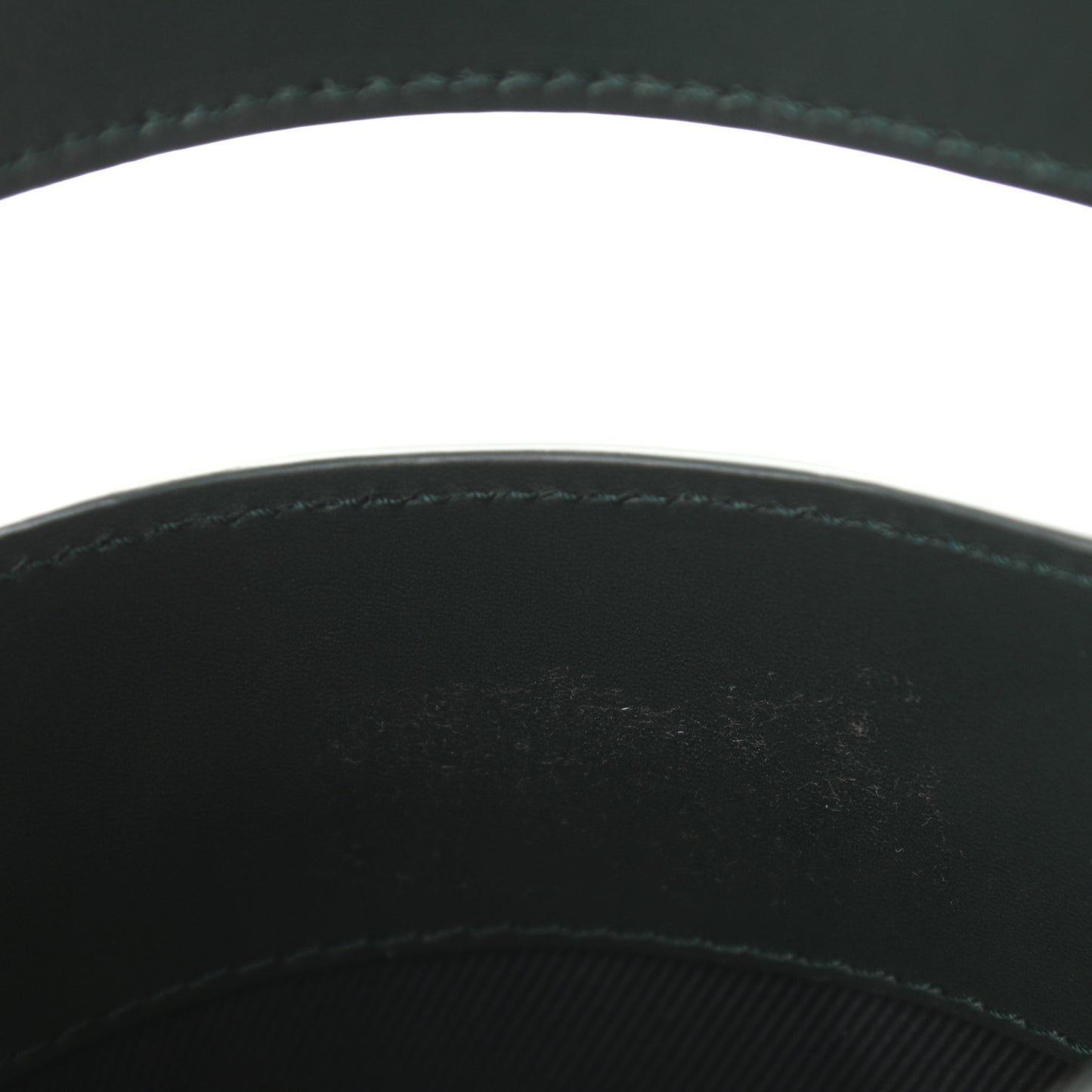 Nappa Intrecciato Messenger Bag Dark Green