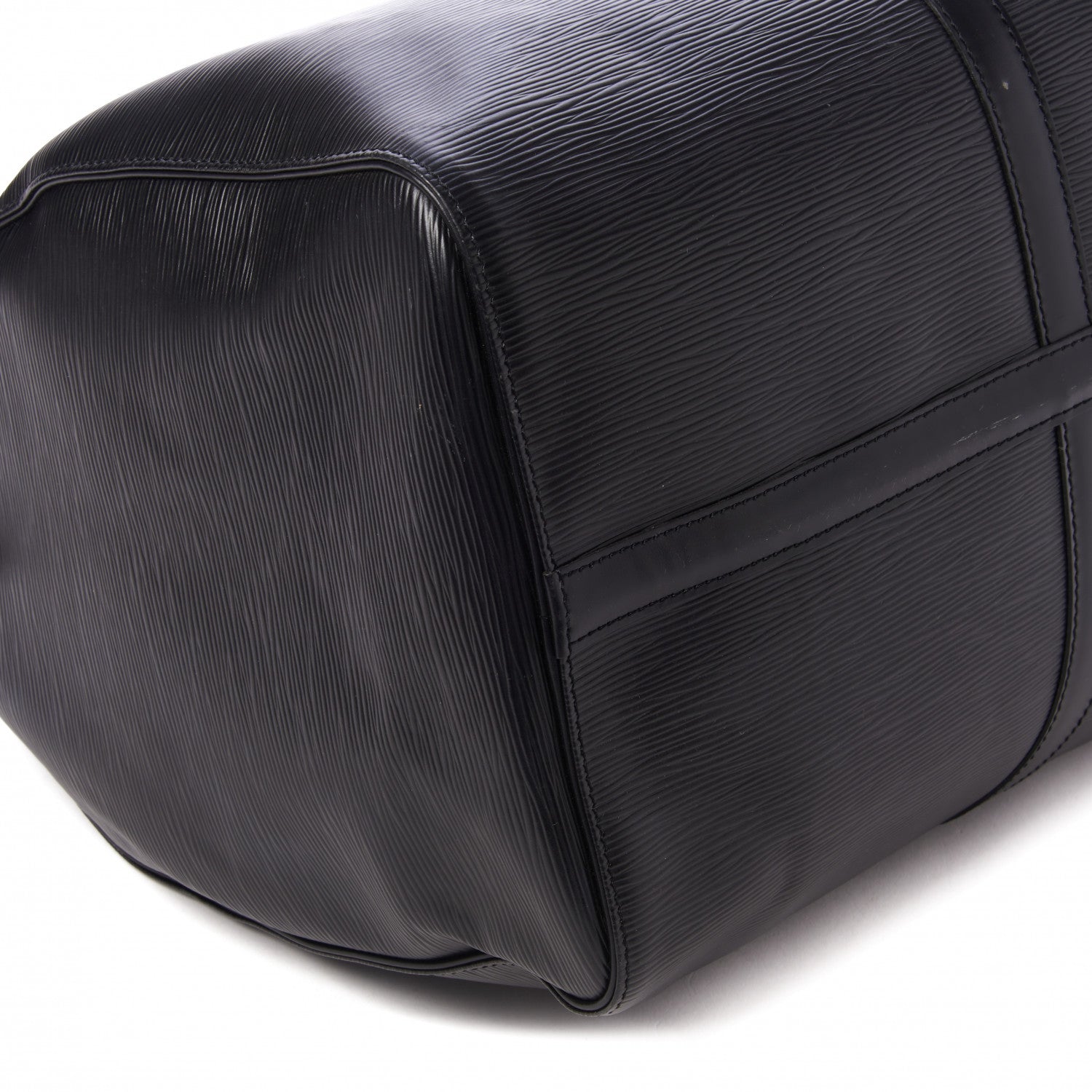 Louis Vuitton Epi Keepall 50 Black 6 of 10