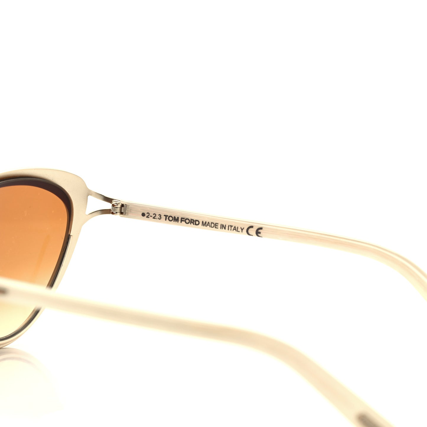 Acetate Daria Sunglasses TF 321 White