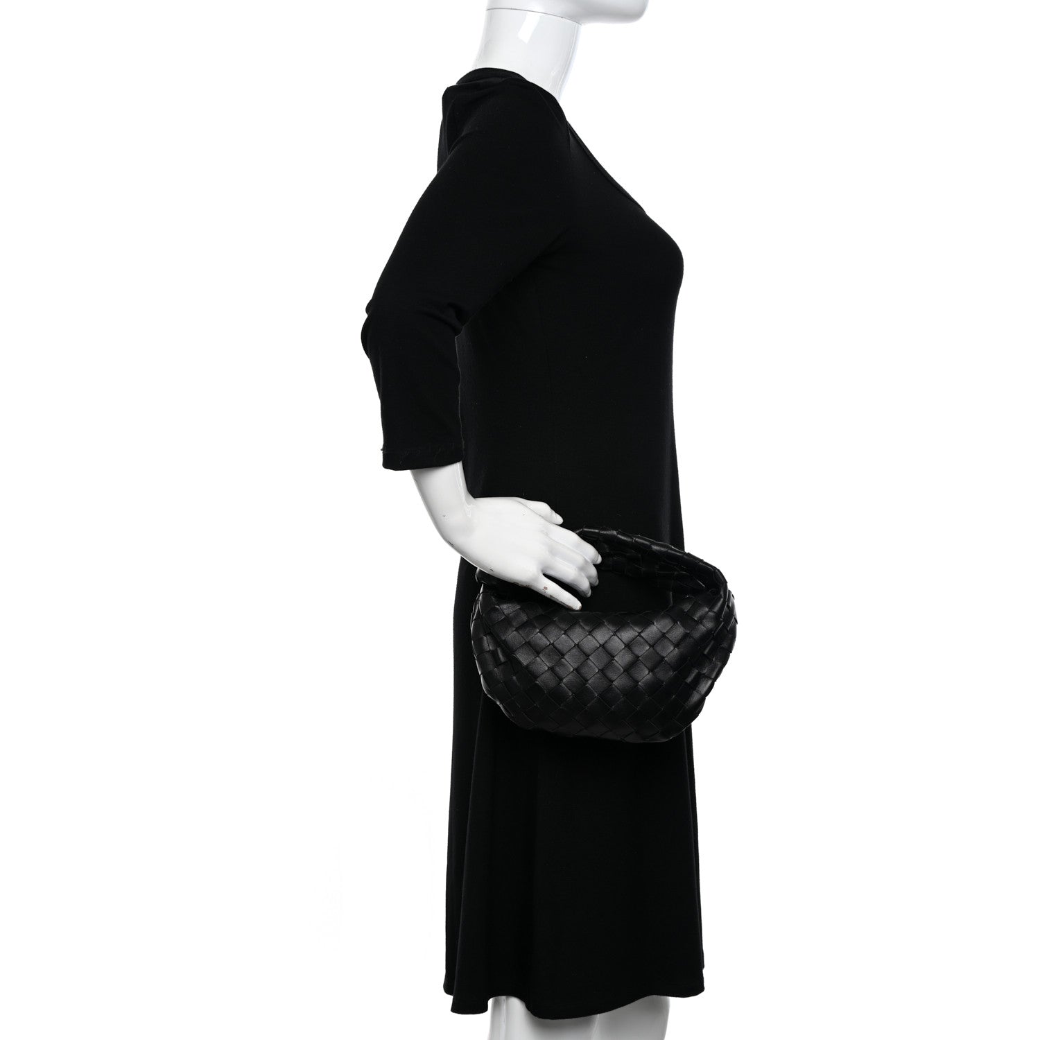 Bottega Veneta Nappa Intrecciato Mini Jodie Black 2 of 9