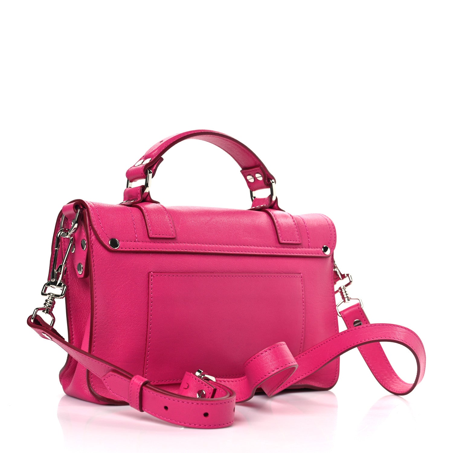 Proenza Schouler Lambskin Tiny PS1 Satchel Fleur de Lys 3 of 8