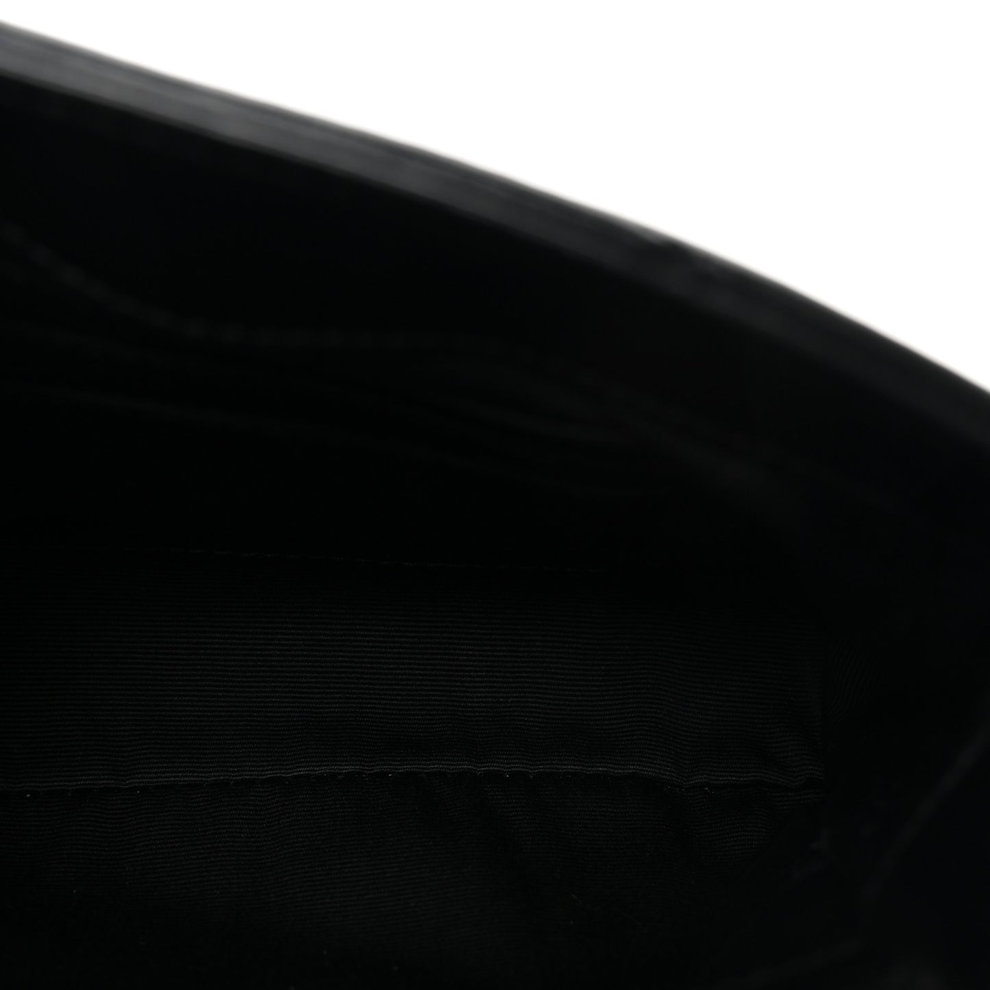 Calfskin Y Quilted Monogram Toy Loulou Crossbody Bag Black