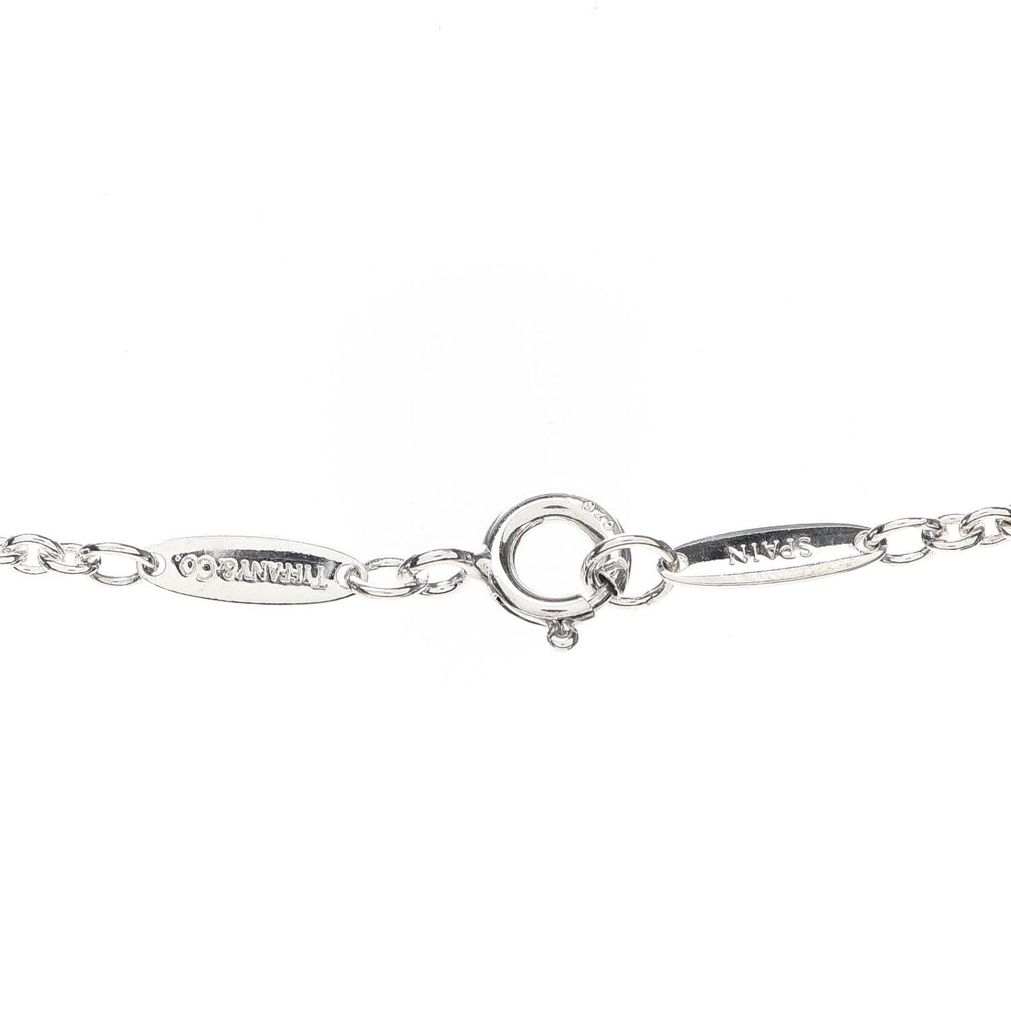 Sterling Silver Pearl 9-9.5mm Elsa Peretti Open Heart Lariat Necklace