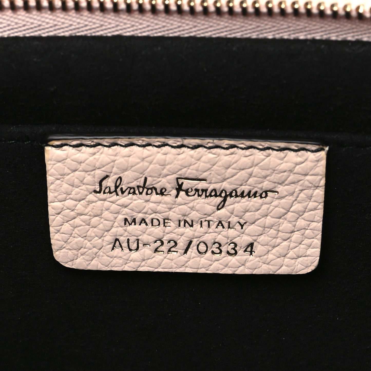 Calfskin Small Gancini Crossbody Pink Lemonade