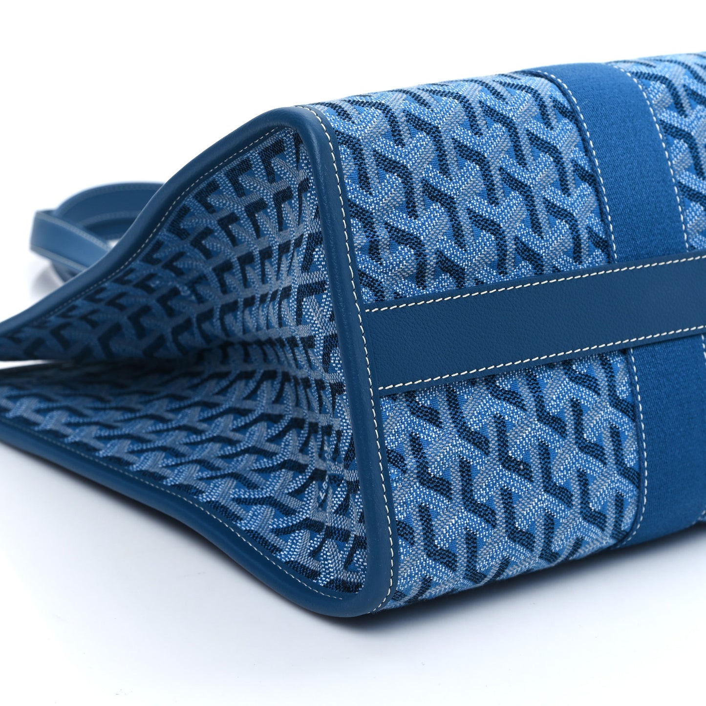 Goyardine Villette MM Tote Ocean Blue
