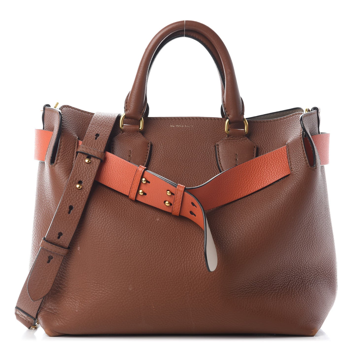 Soft Grain Calfskin Medium Belt Bag Tan