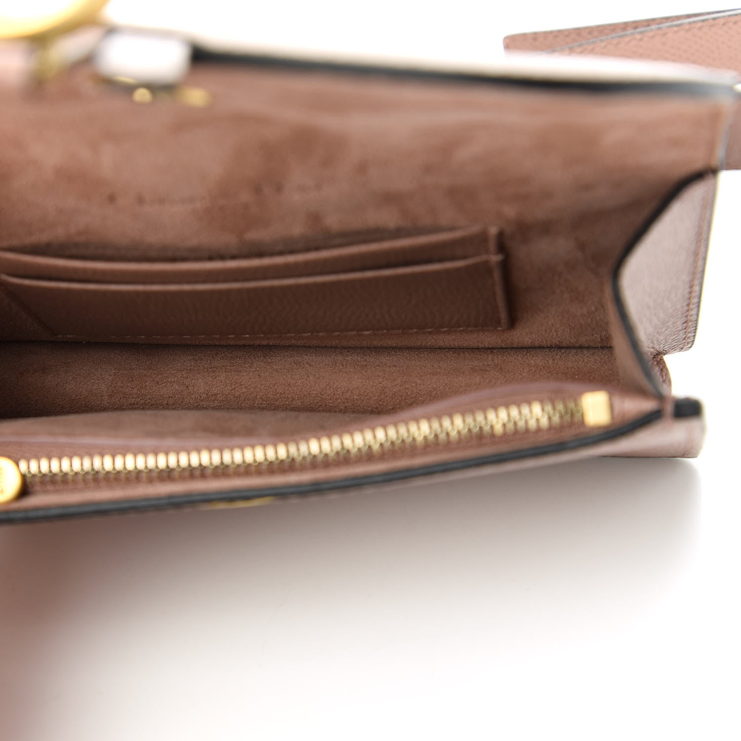 Christian Dior Grained Calfskin Saddle Clutch Fard 5 of 10