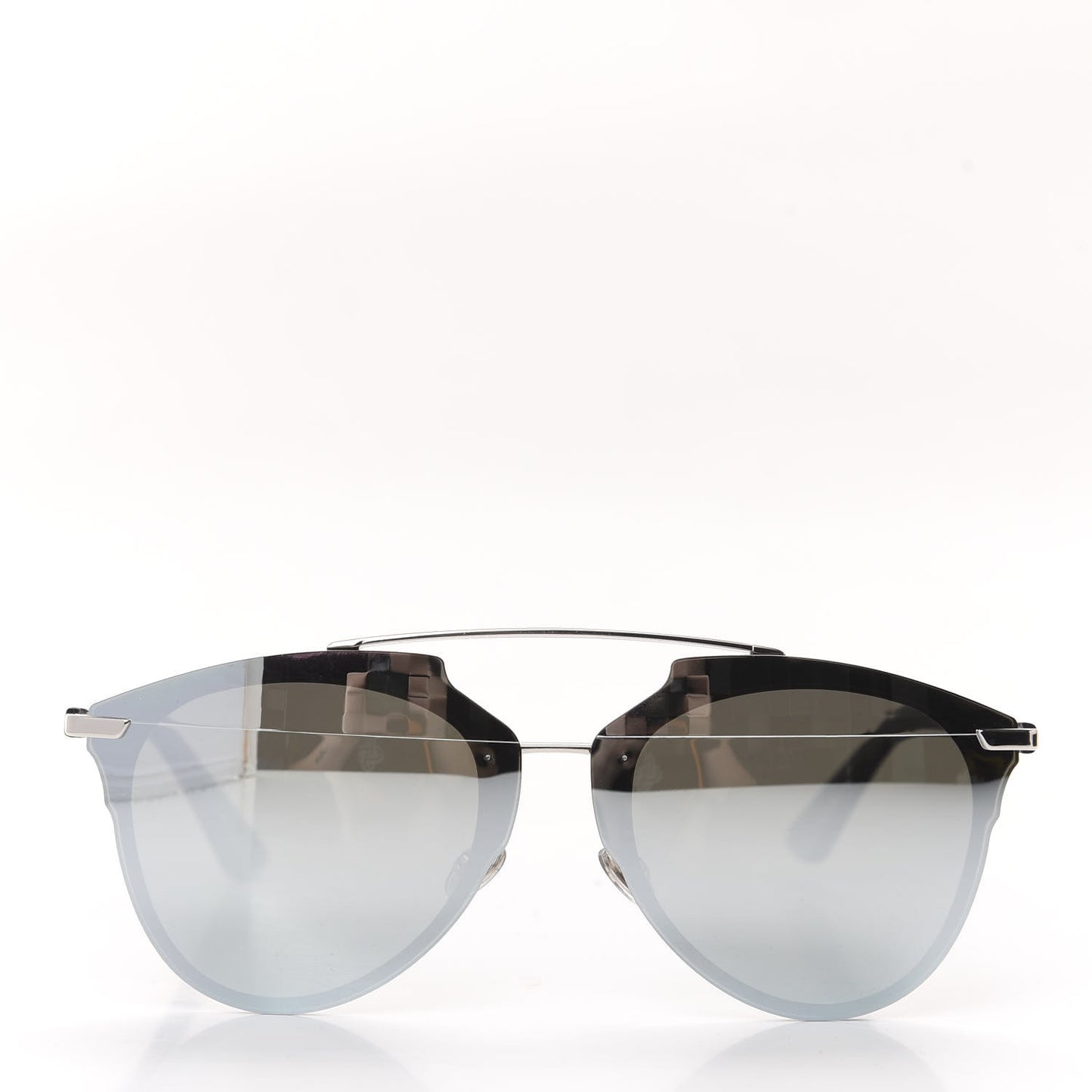 Reflected Prism Sunglasses Silver
