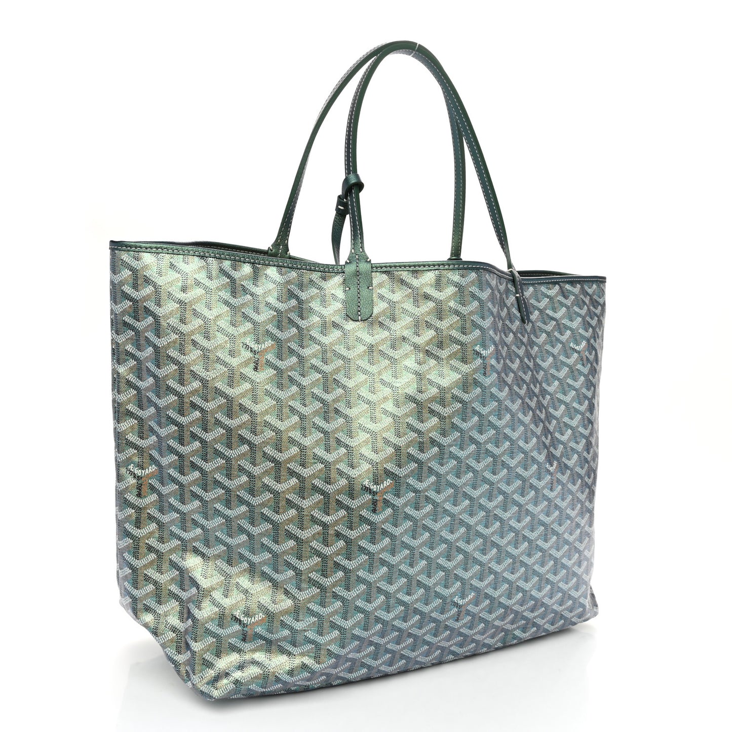 Iridescent Goyardine Saint Louis GM Pearly Green