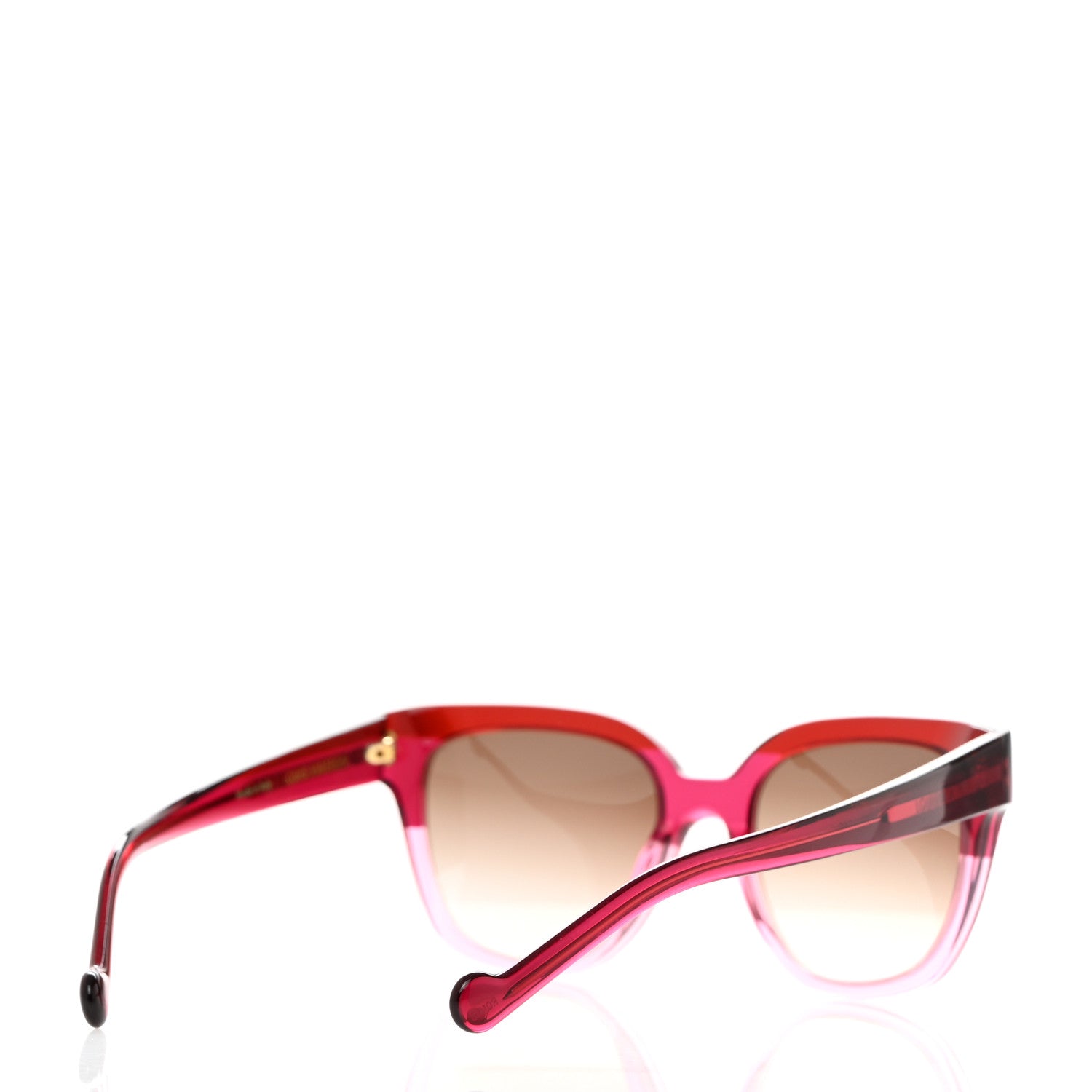 Louis Vuitton Acetate Square Sunglasses Z0819W Pink 4 of 8
