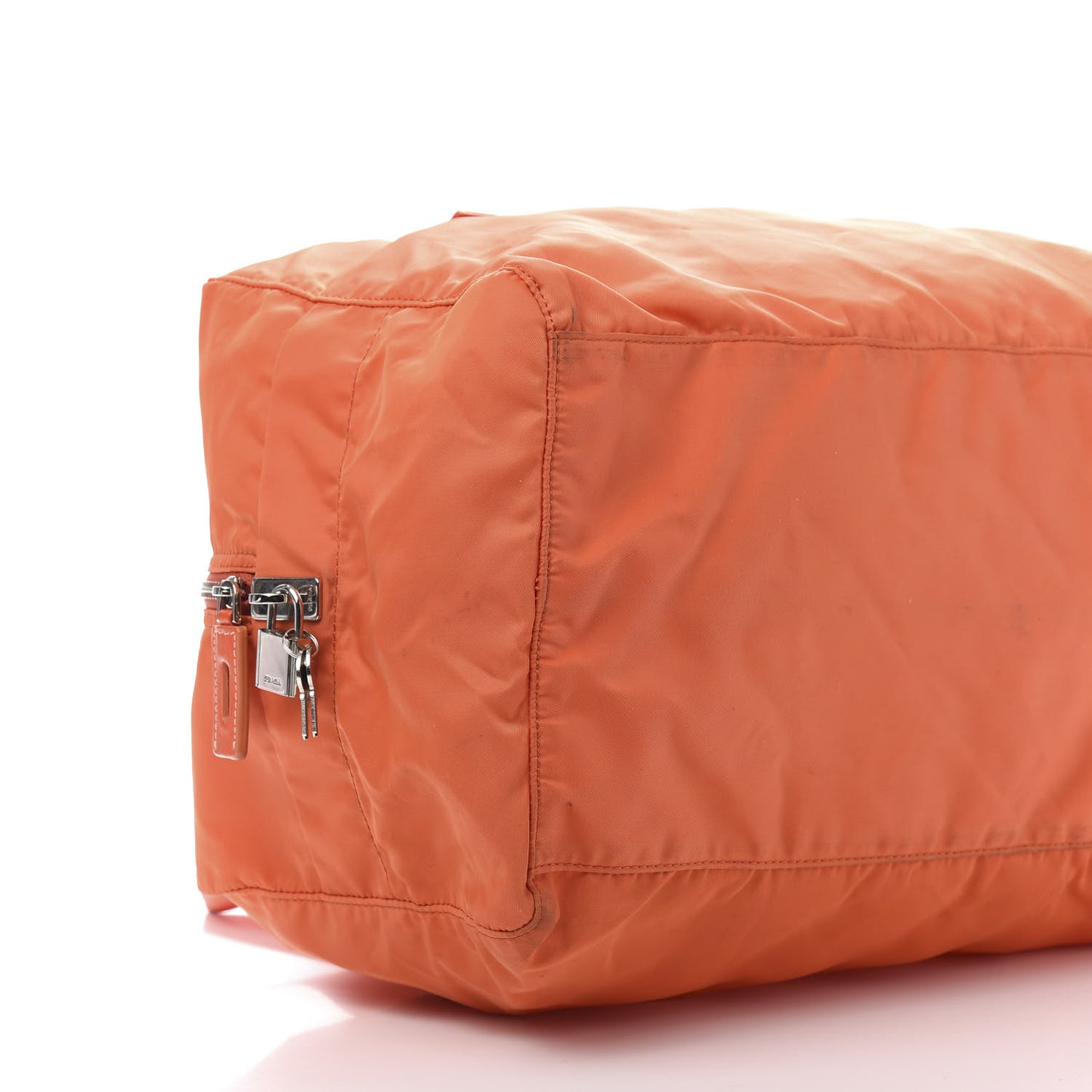 Tessuto Nylon Duffel Bag Papaya