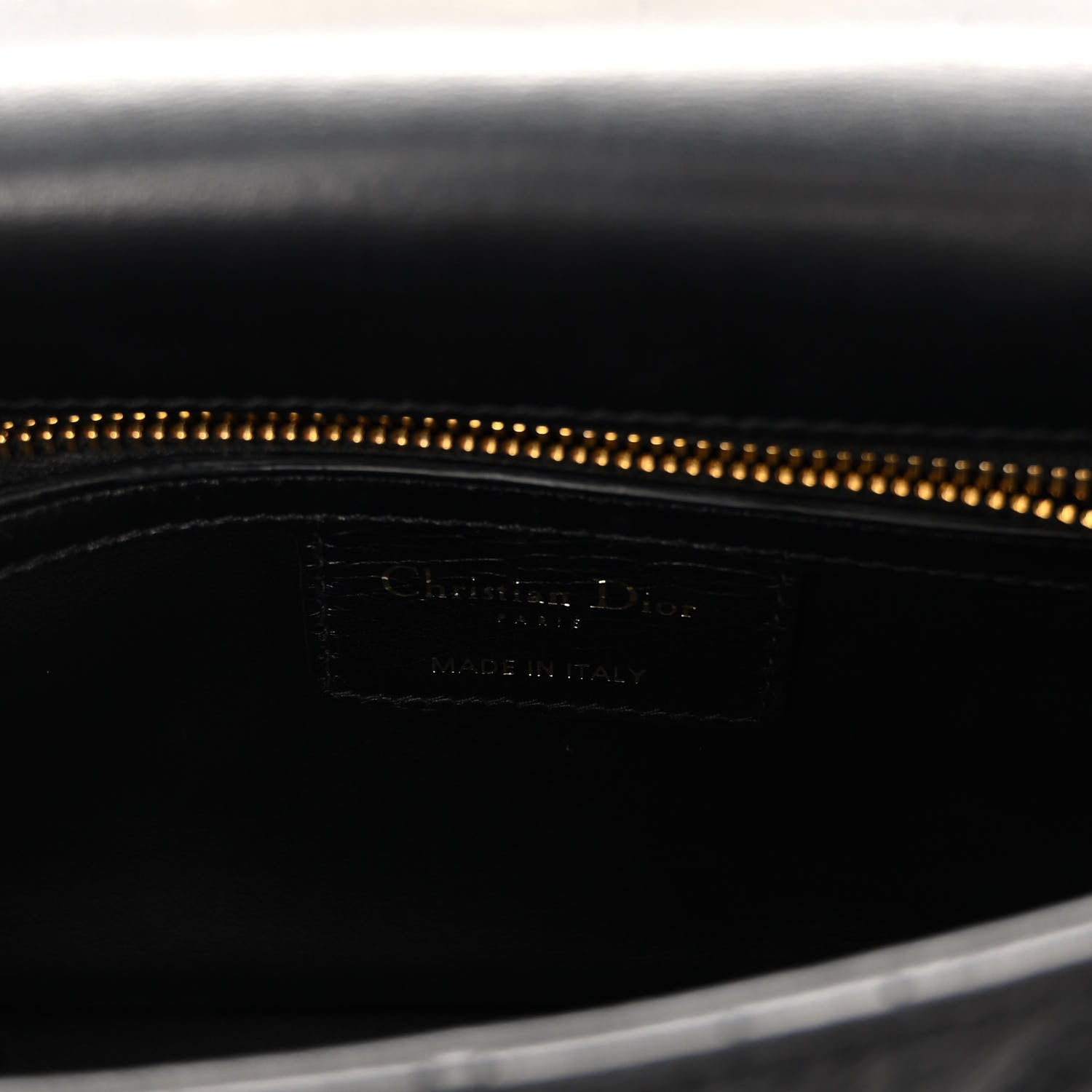 Christian Dior Calfskin Cannage Small Caro Bag Black 6 of 11