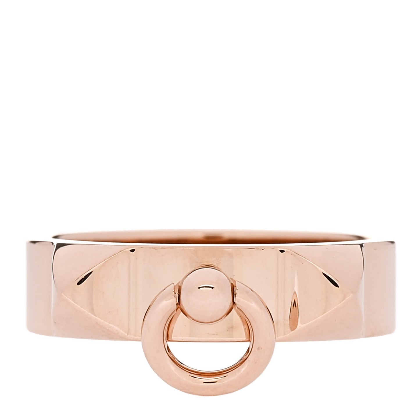 18K Rose Gold PM Collier De Chien Ring 53 6.5