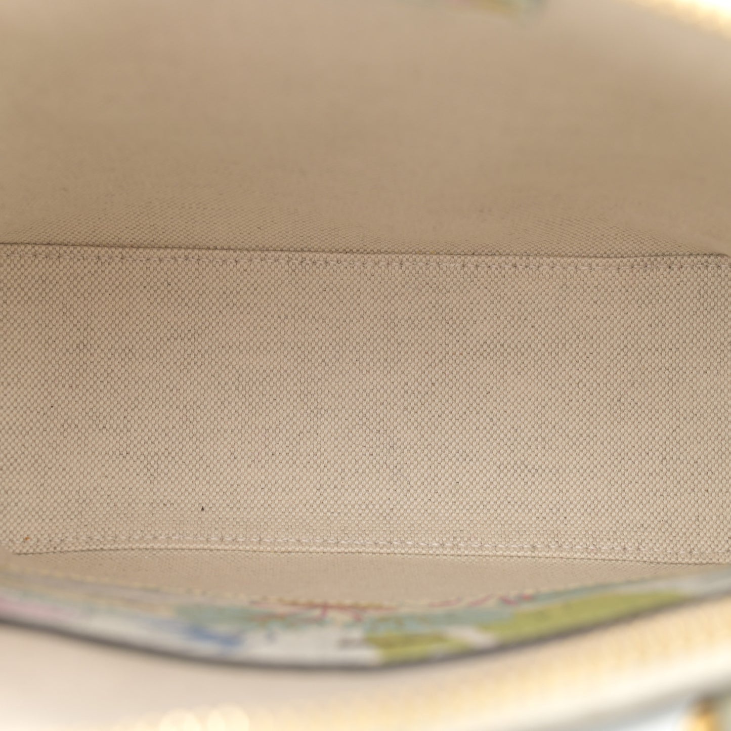 New Shangai Calfskin Tiger Savanah Web Small Horsebit 1955 Top Handle Bag Chalky White Multicolor