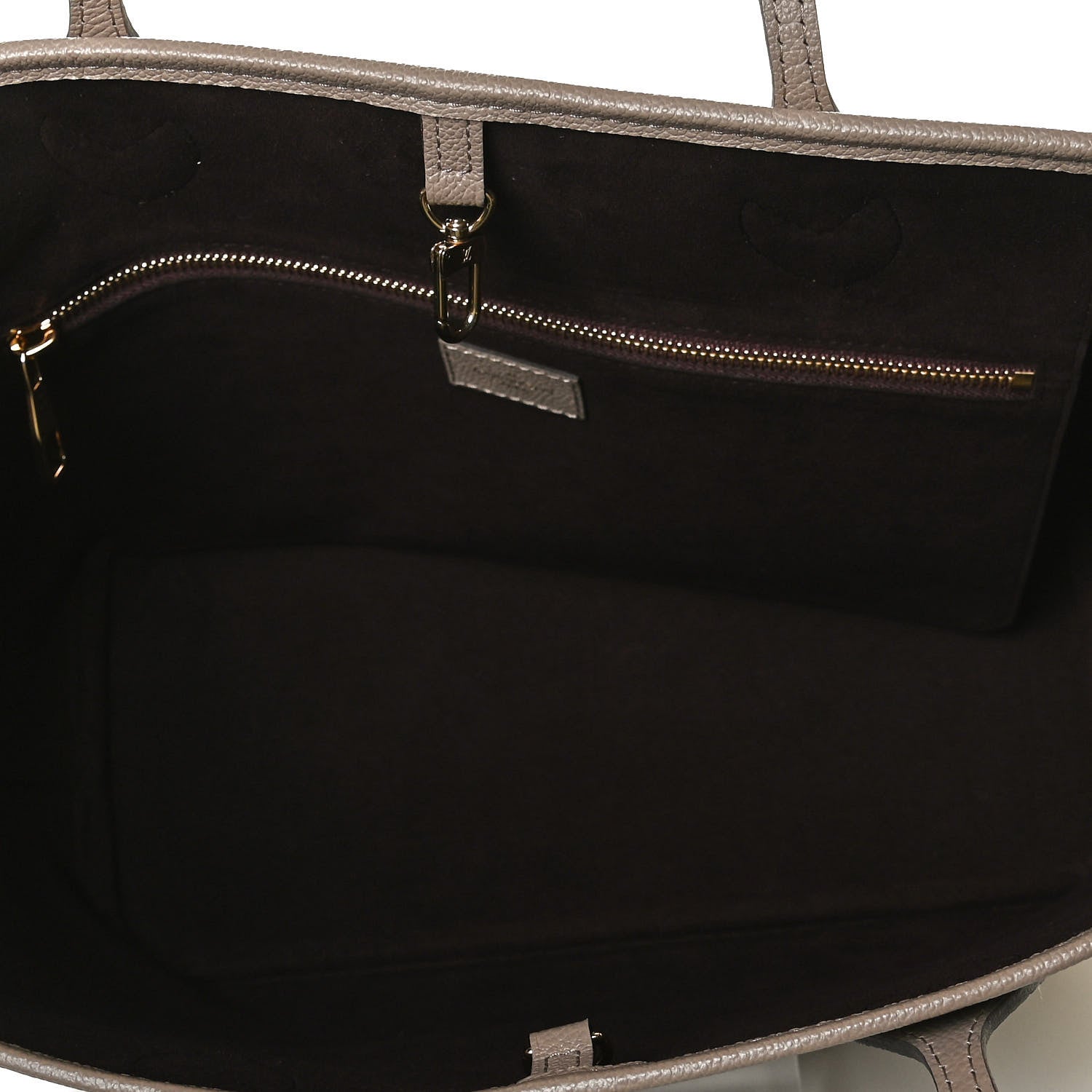 Louis Vuitton Empreinte Monogram Giant Neverfull MM Tourterelle 6 of 10