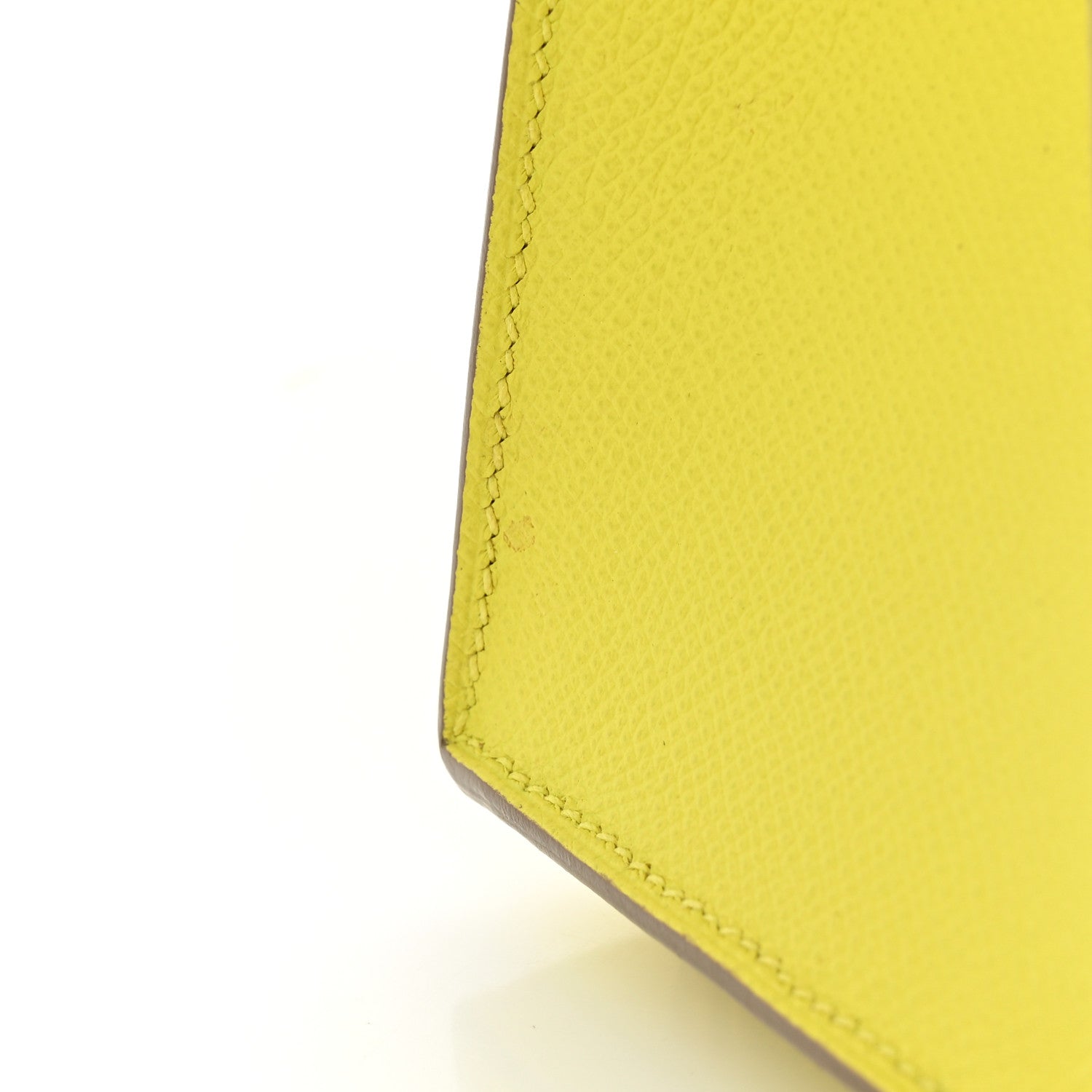 Hermes Epsom Kelly Sellier 25 Lime 11 of 14
