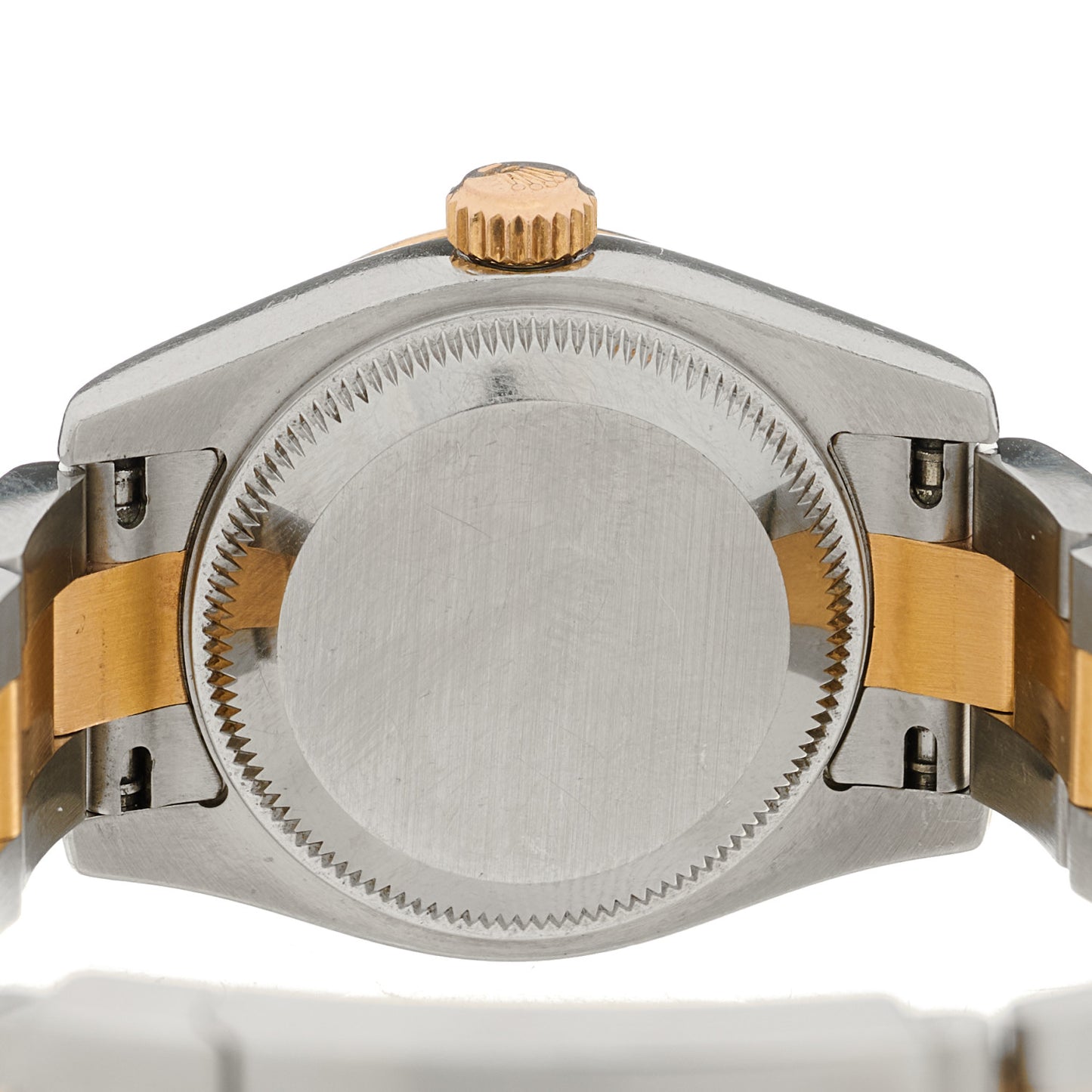 Stainless Steel 18K Everose Gold 26mm Oyster Perpetual Datejust Watch White Roman 179161