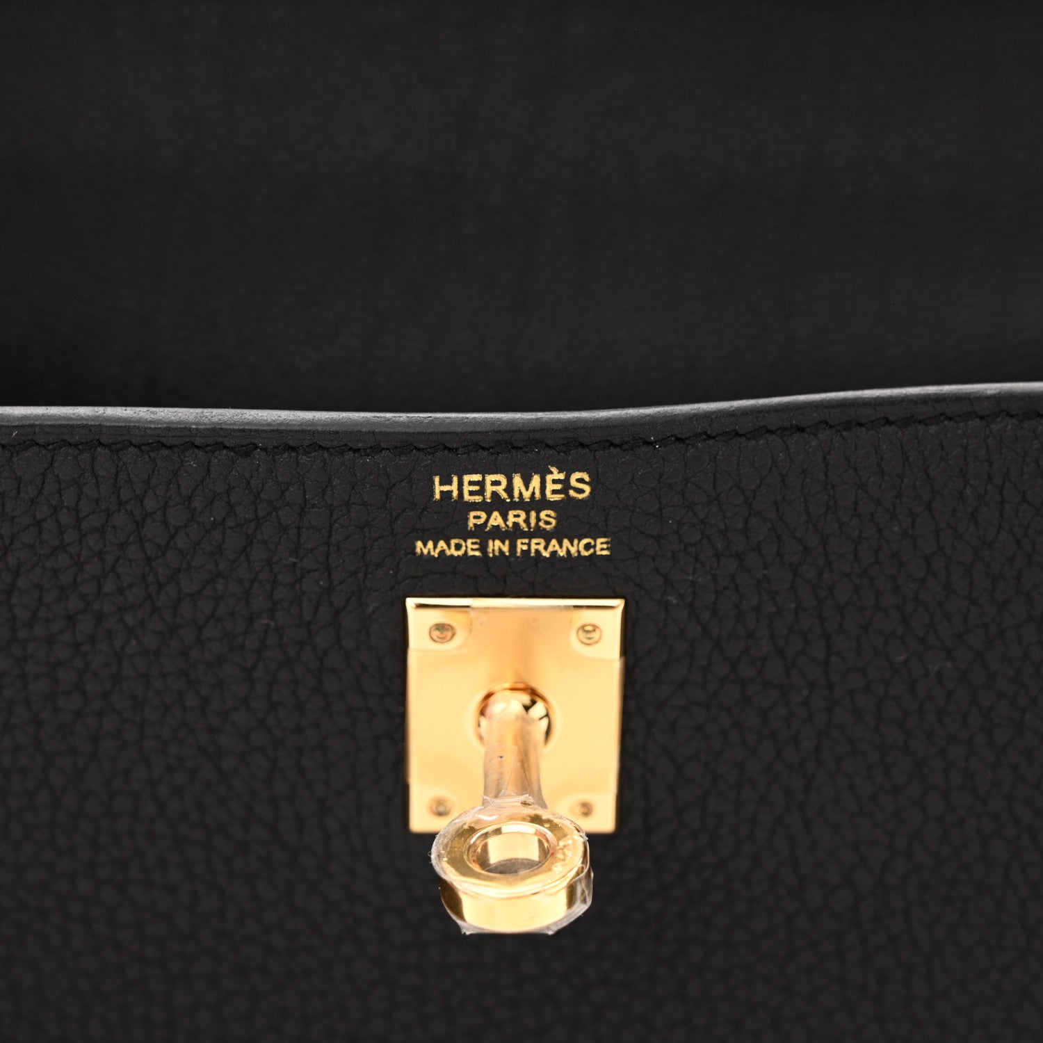 Hermes Togo Kelly Retourne 25 Black 6 of 11