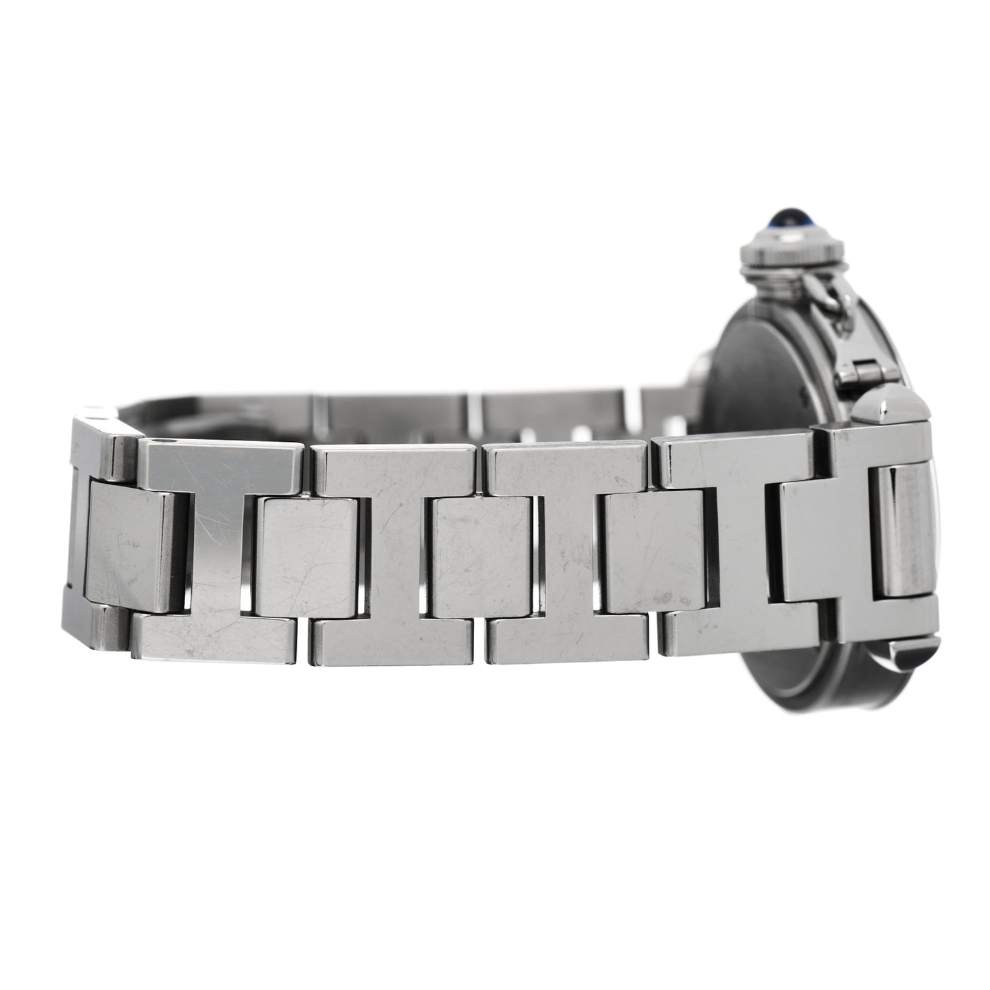 Stainless Steel 27mm Miss Pasha Quartz Watch Silver