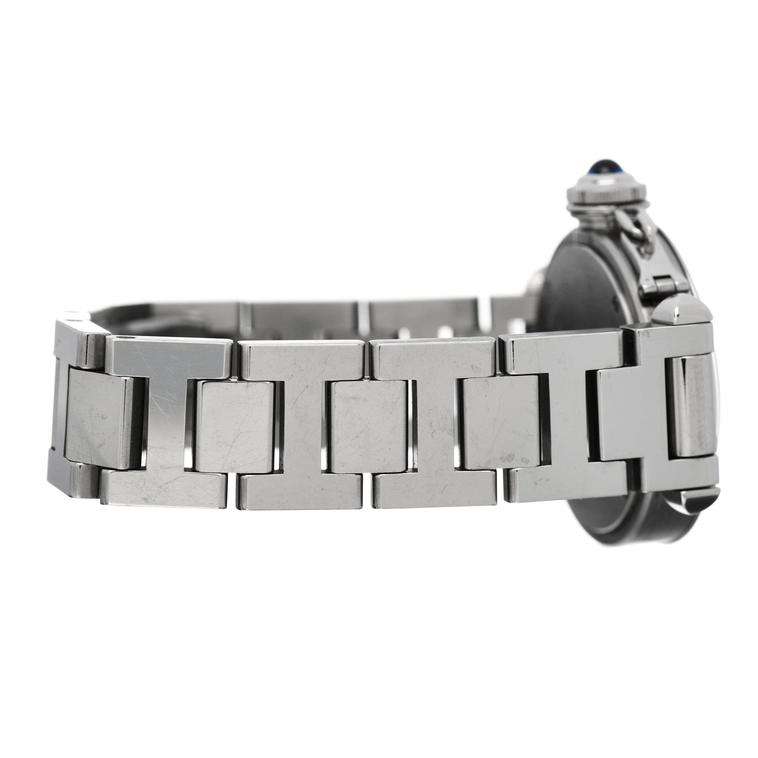 Cartier Stainless Steel 27mm Miss Pasha Quartz Watch Silver 6 of 6