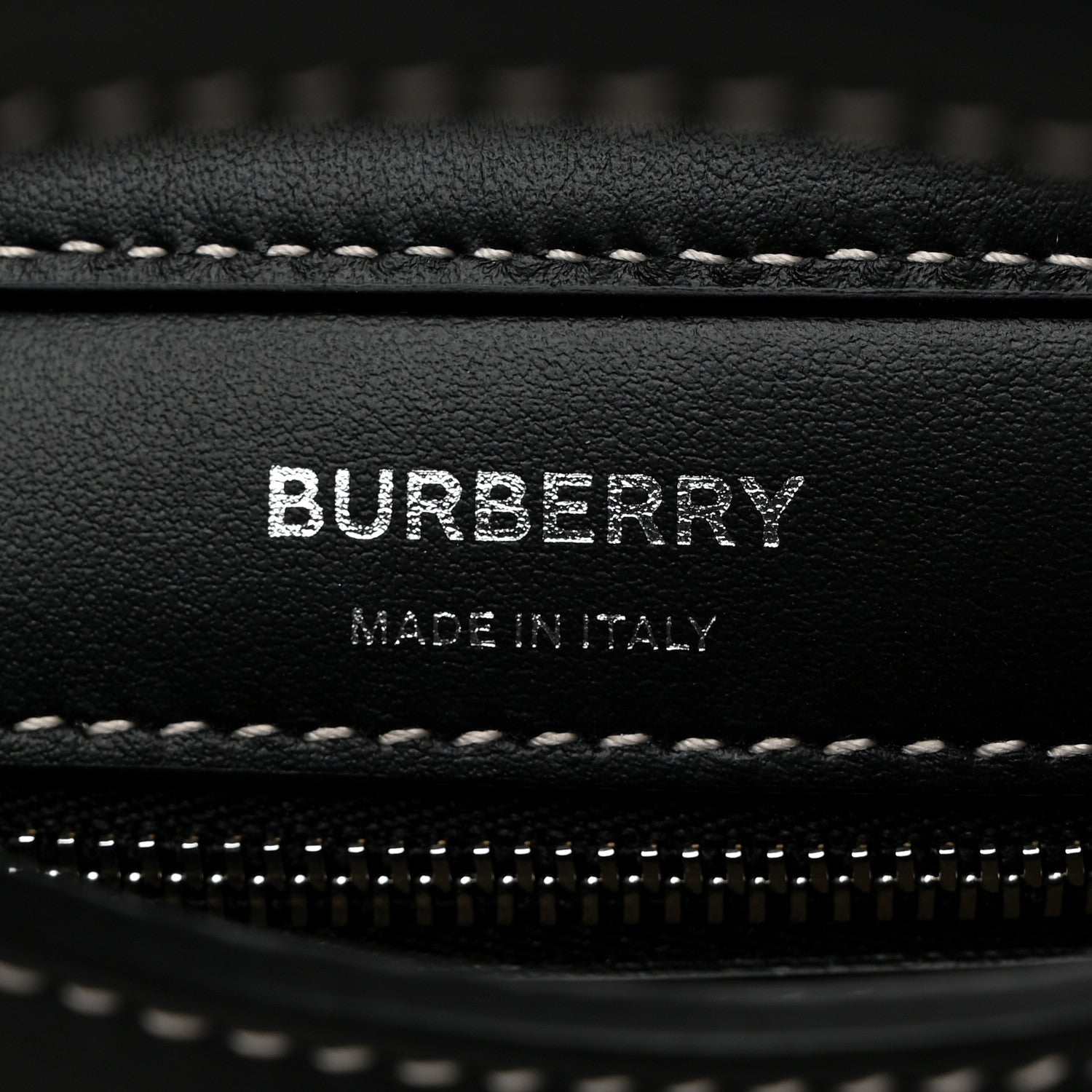 Burberry Smooth Calfskin Archive Canvas Check Mini Pocket Bag Butter Beige Black 6 of 11