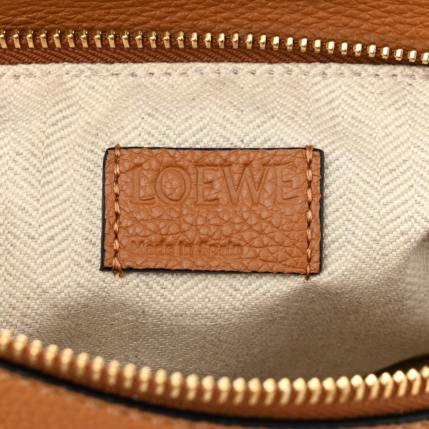 Loewe Calfskin Small Puzzle Bag Light Caramel 6 of 9