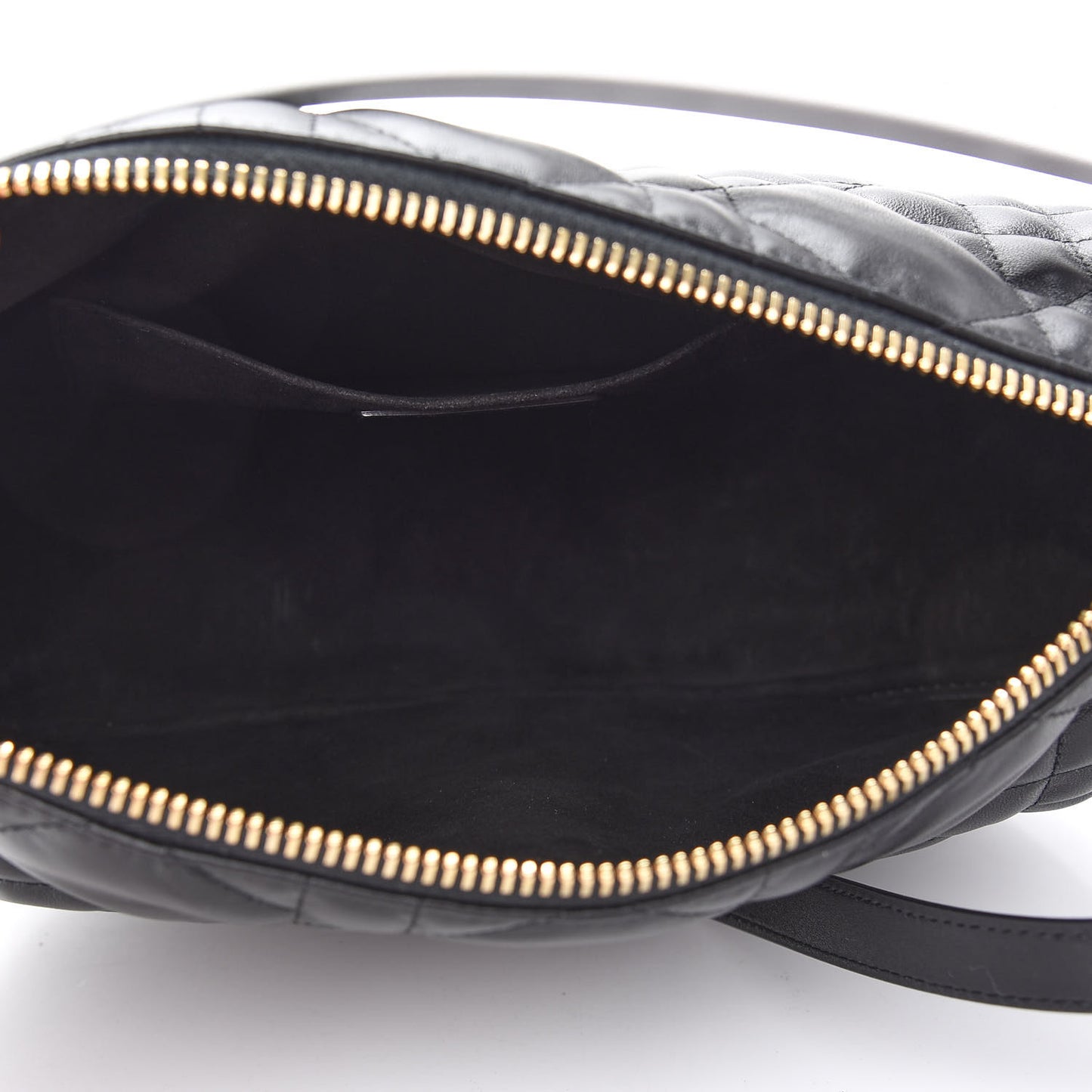Lambskin Cannage Medium Dior Vibe Hobo Bag Black
