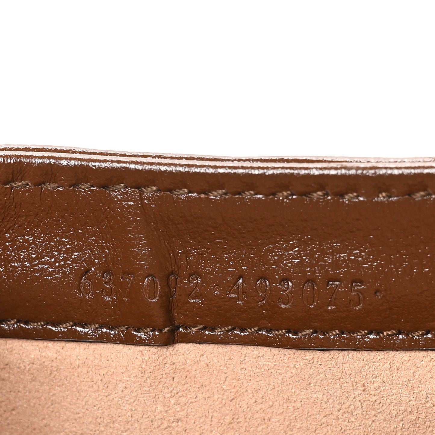 GG Supreme Monogram Azalea Calfskin Web Mini Jackie 1961 Hobo Beige Ebony Brown Sugar